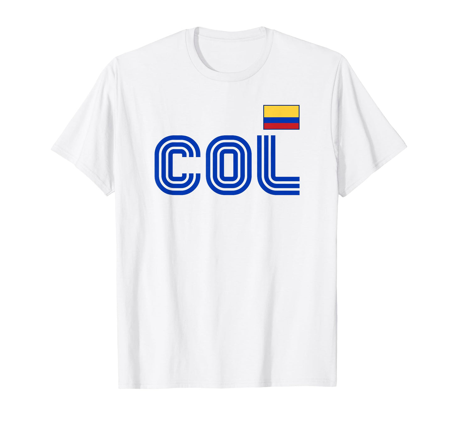 Colombia Flag Retro International Country Colombian Pride T-Shirt