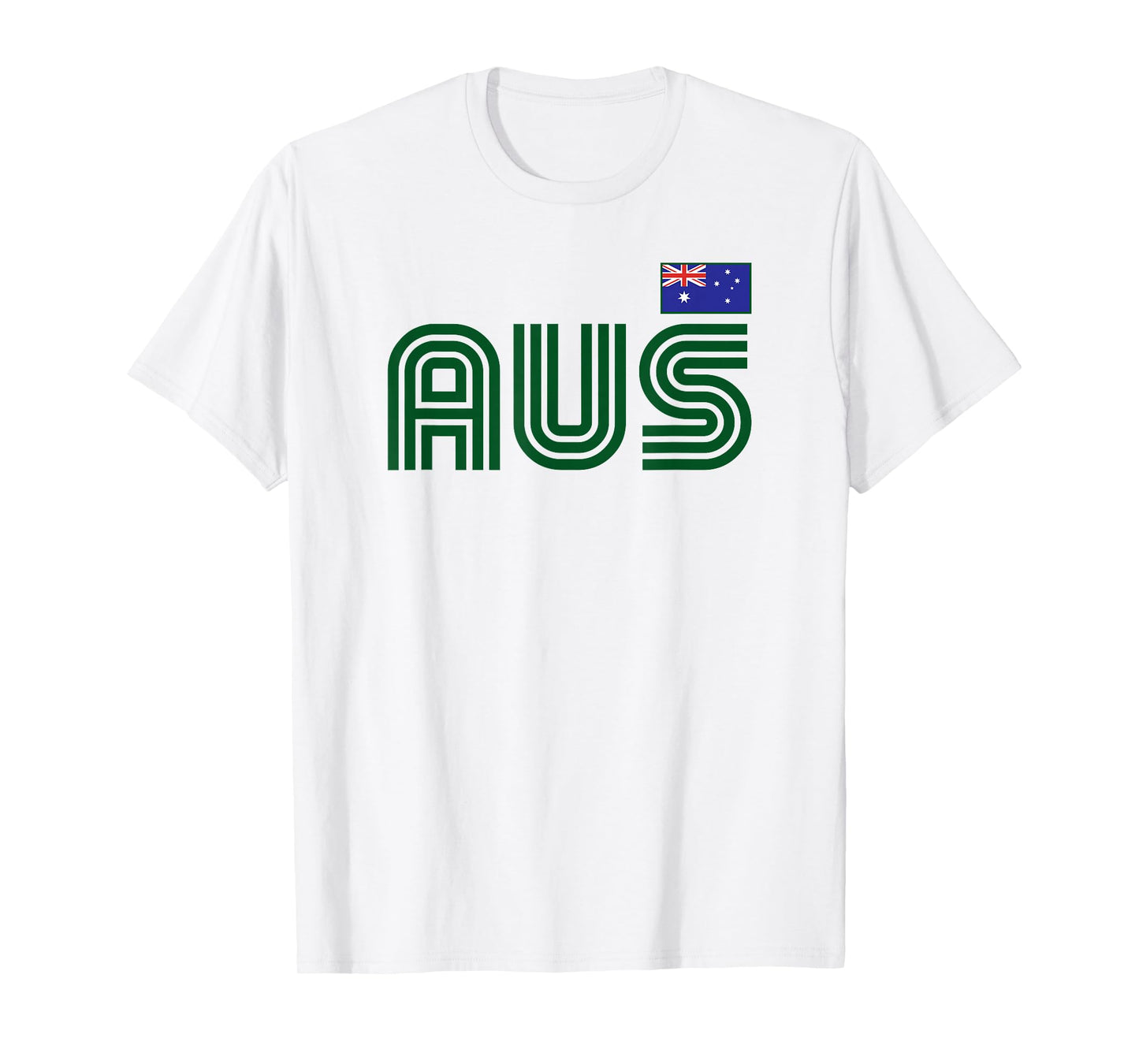 Australia Flag Retro International Country Australian Pride T-Shirt