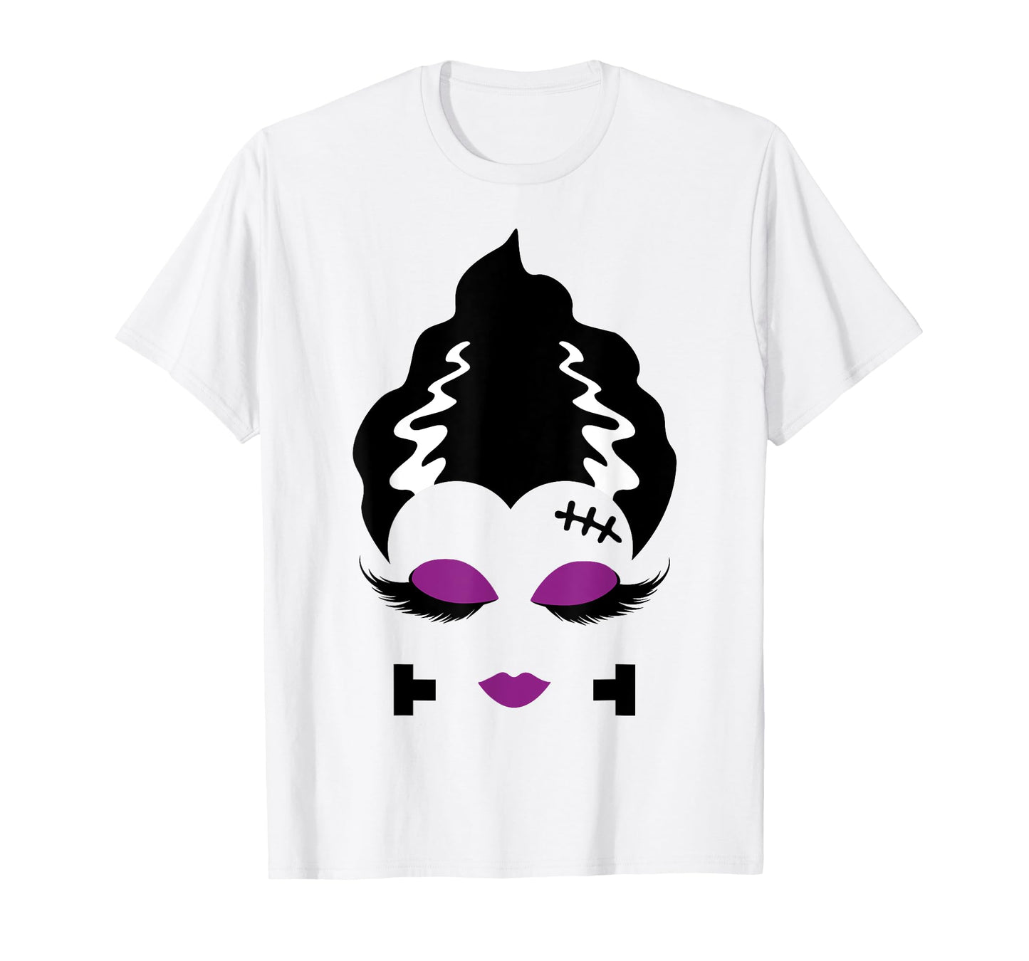 Bride of Frankenstein Monster Halloween Costume T-Shirt