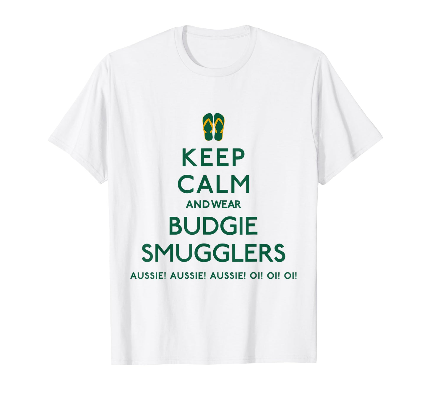 Australia Keep Calm Budgie Smugglers Aussie Men Women Kids T-Shirt