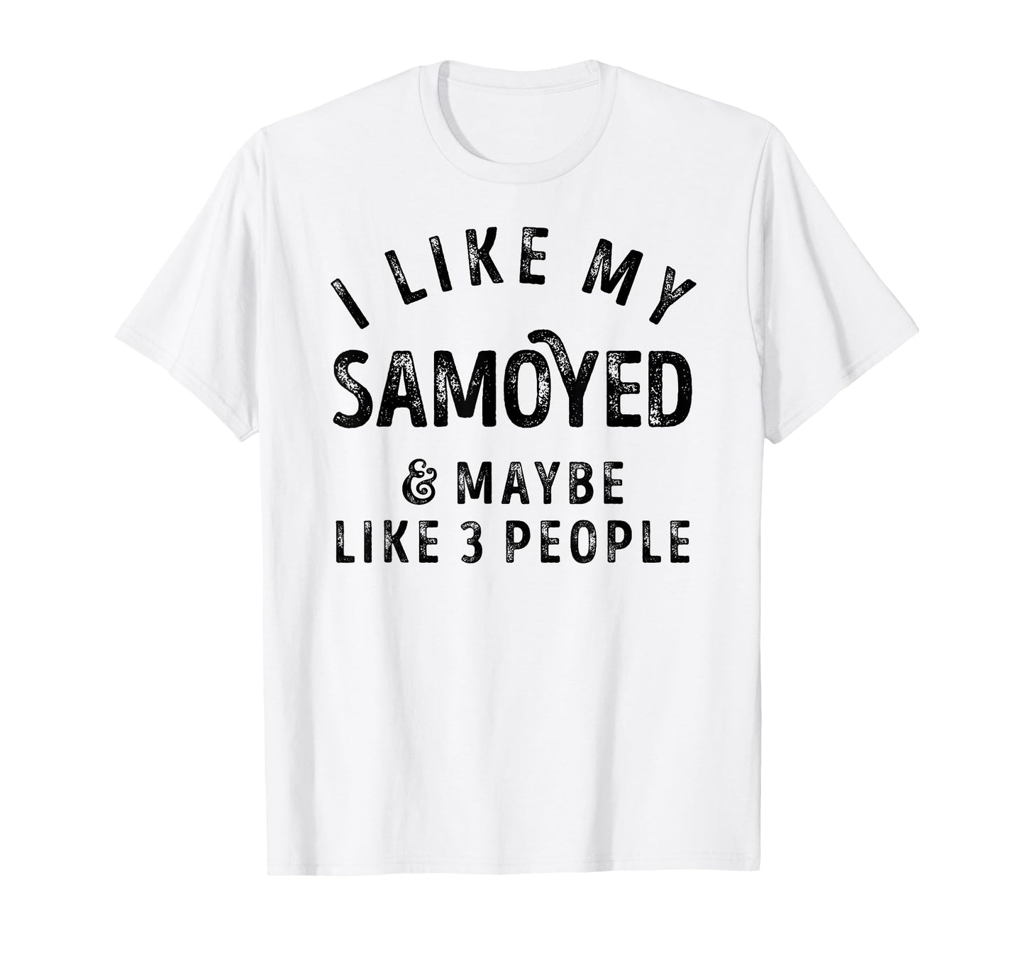I Like My Samoyed And Maybe Like 3 People Dog Lover Retro T-Shirt