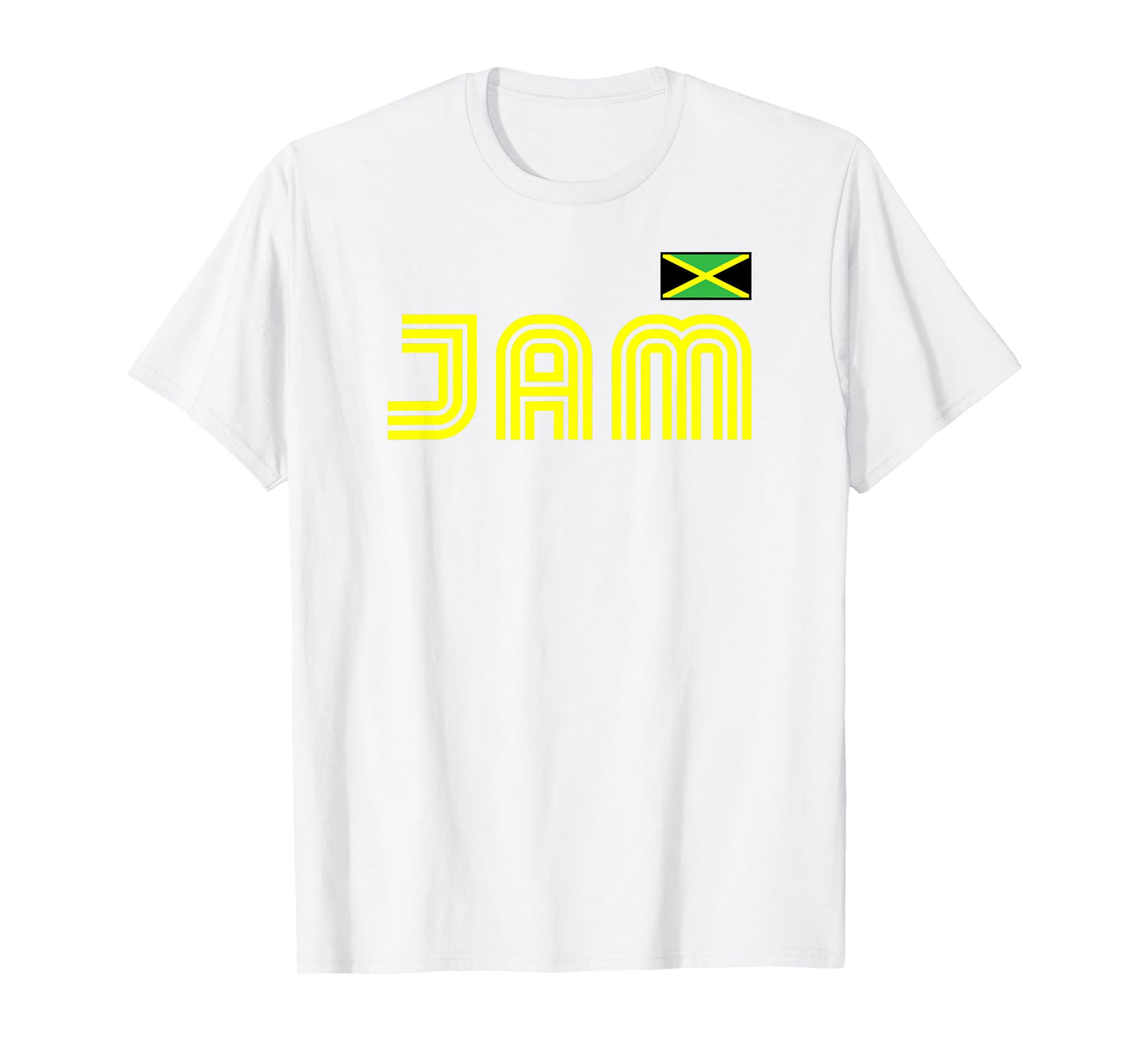 Jamaica Flag Retro International Country Jamaican Pride T-Shirt