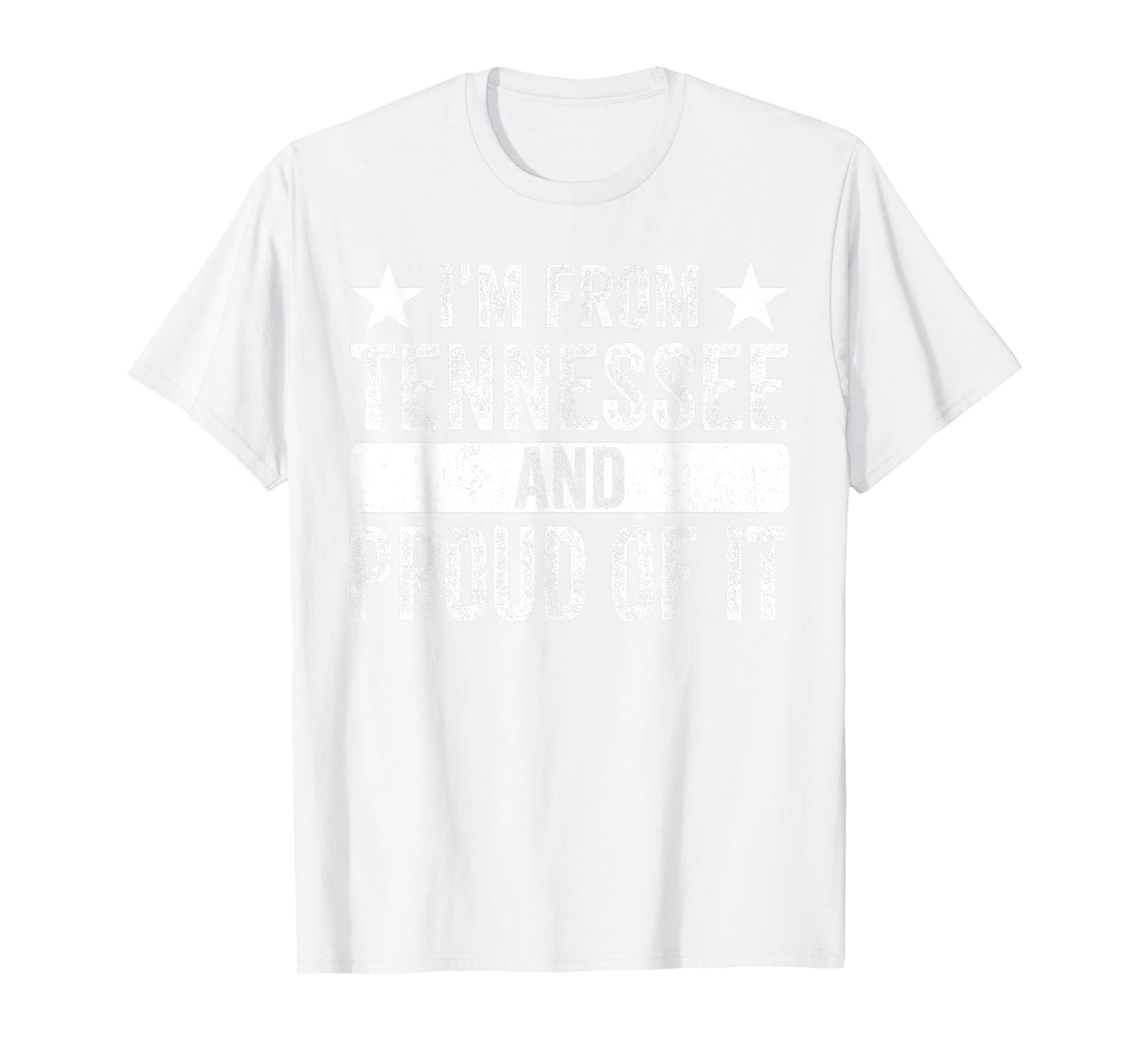 I'm From Tennessee And Proud Of It - Orange TN Tennessee T-Shirt