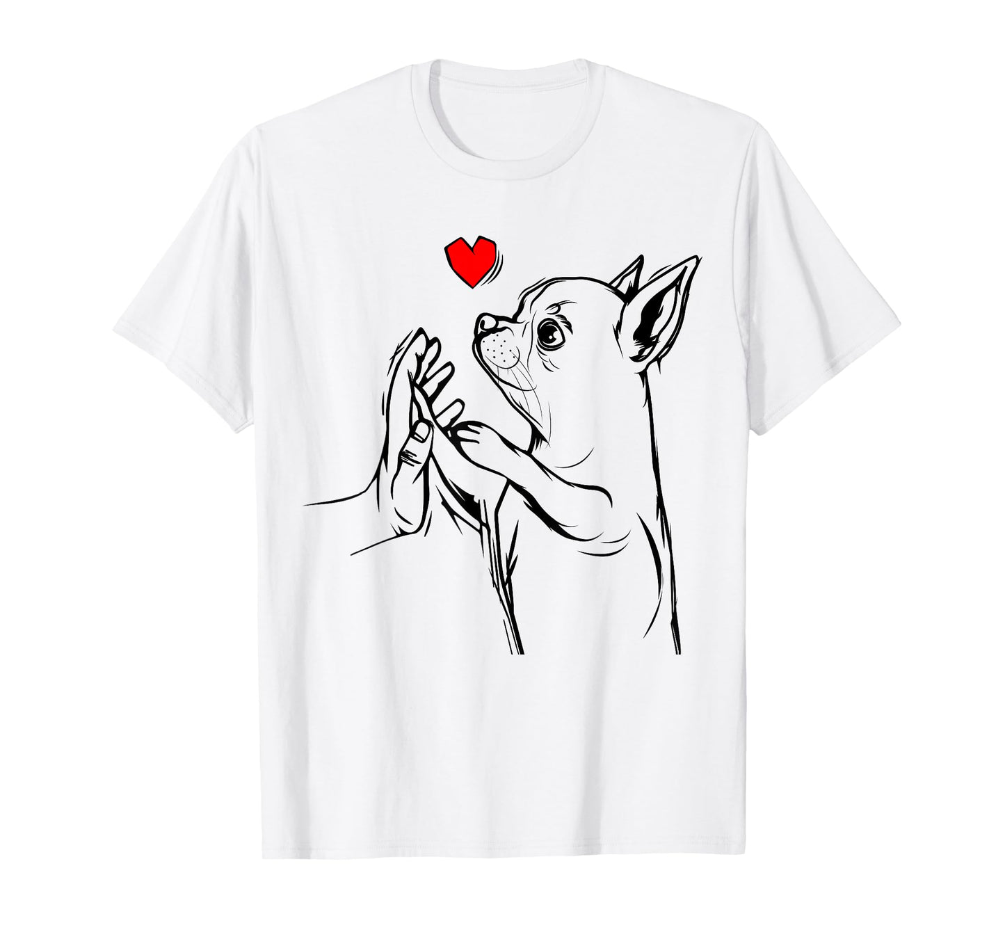 Chihuahua Dogs Love Wifey T-Shirt