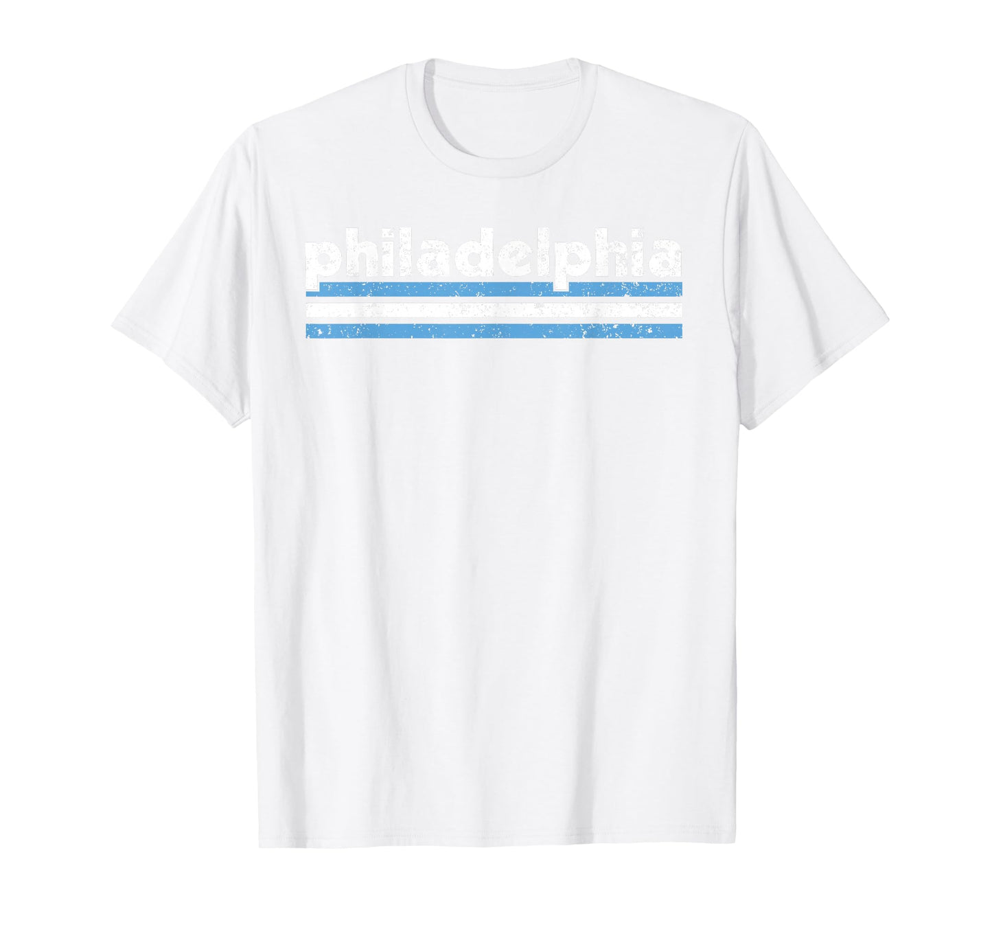 Philadelphia Pennsylvania Retro Vintage Weathered Sport Cool T-Shirt