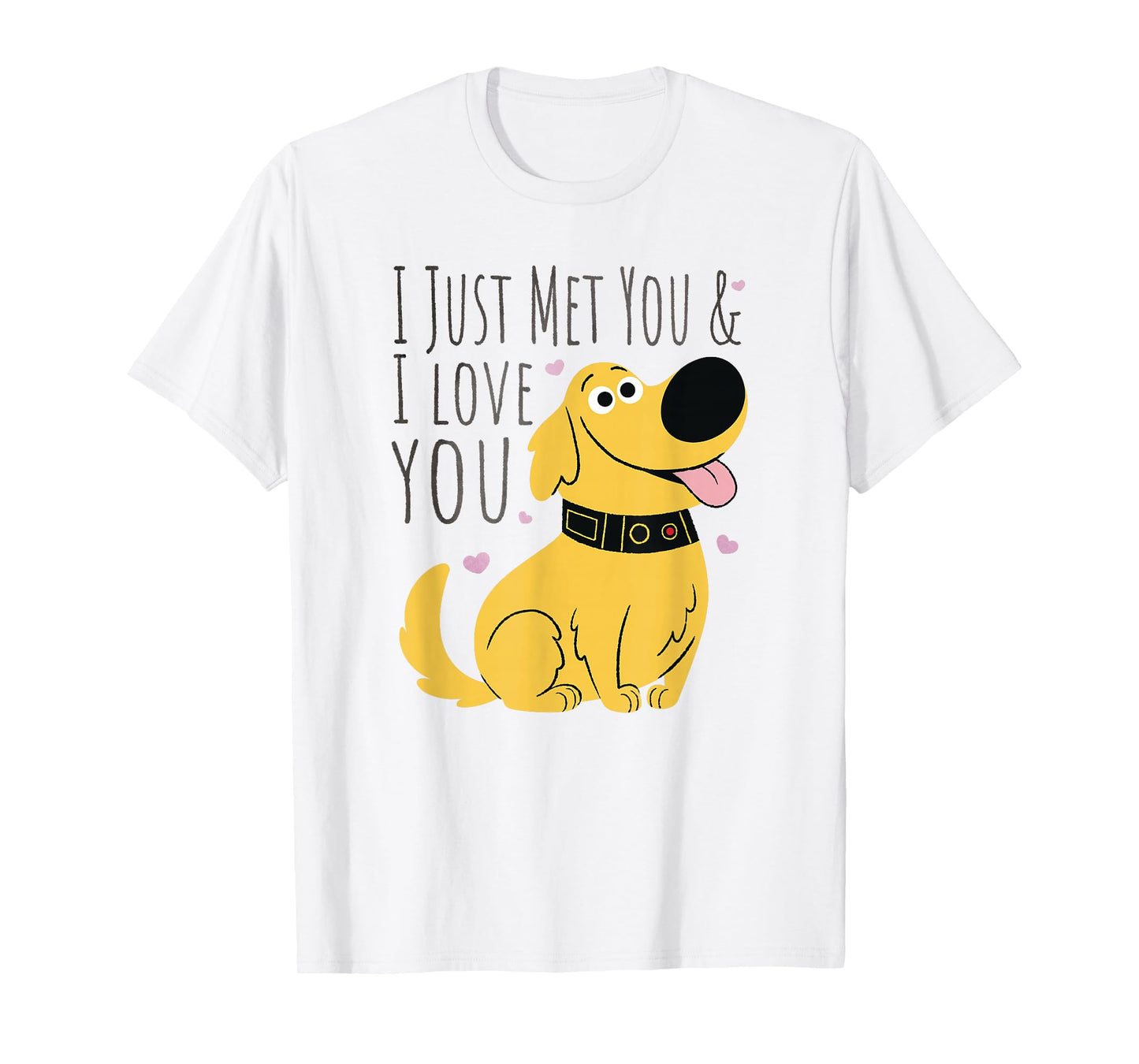 Disney Pixar UP Dug I Just Met You Quote T-Shirt