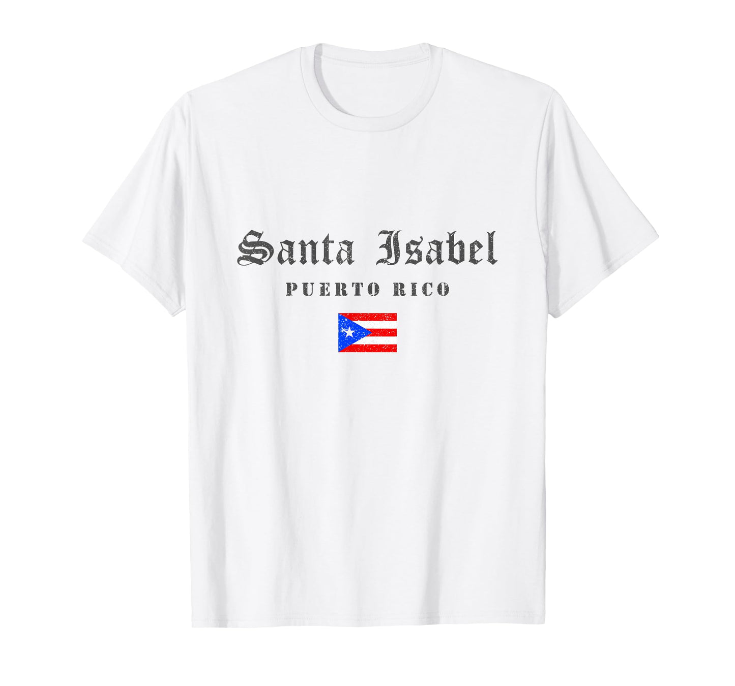 Santa Isabel Puerto Rico Flag Pride Home Root Travel T-Shirt