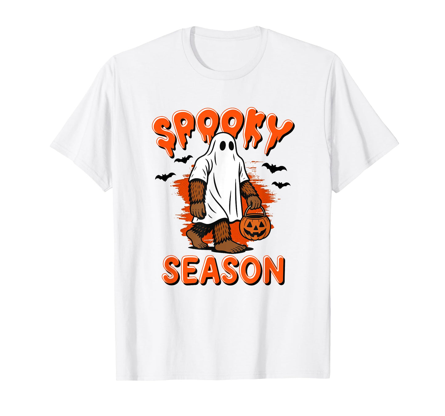 Spooky Sasquatch Costume Halloween T-Shirt