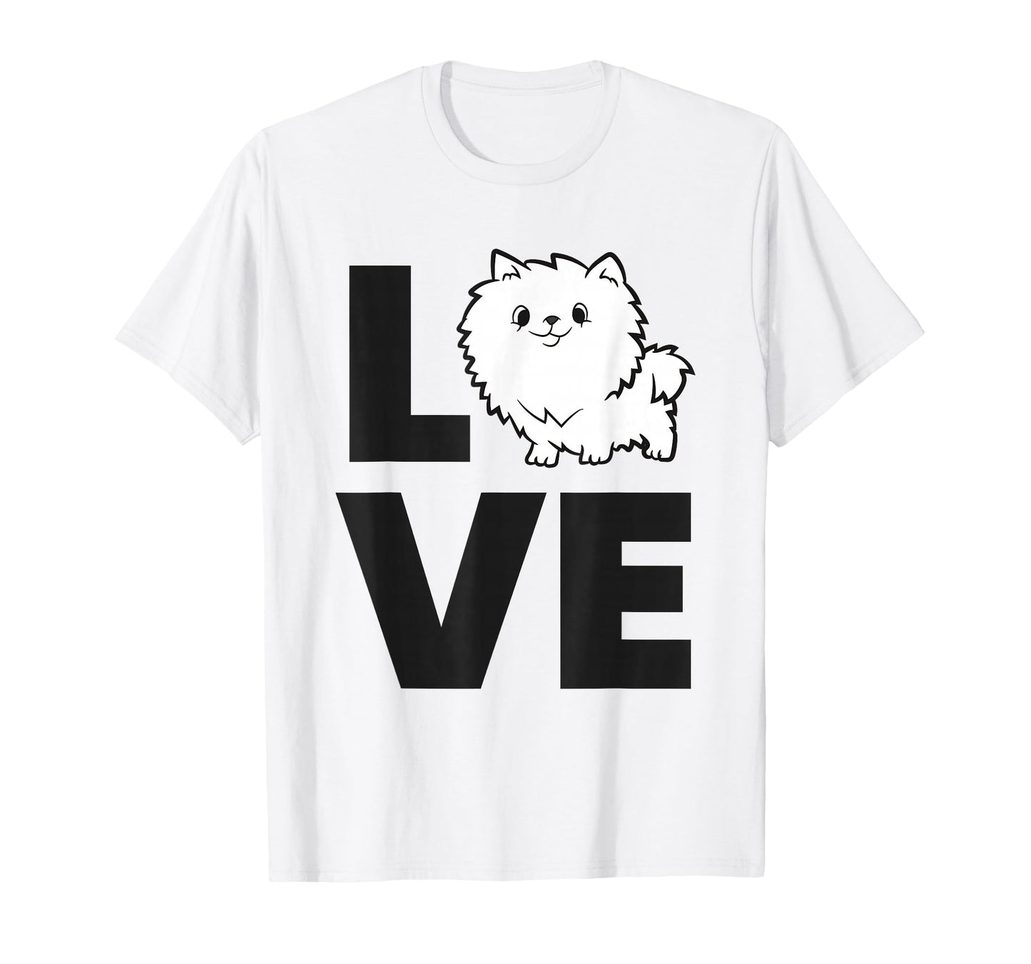Pomeranian Lover Pet Pomeranian Dog I Love Pomeranians T-Shirt