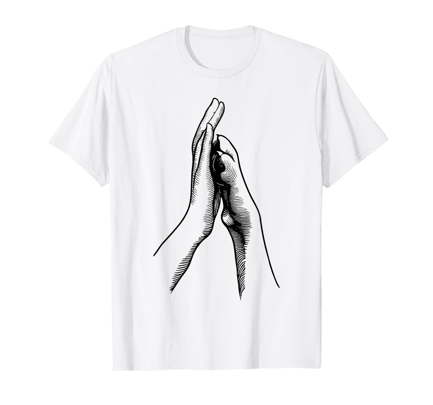 Dog Paw Human Hand High Five T-Shirt