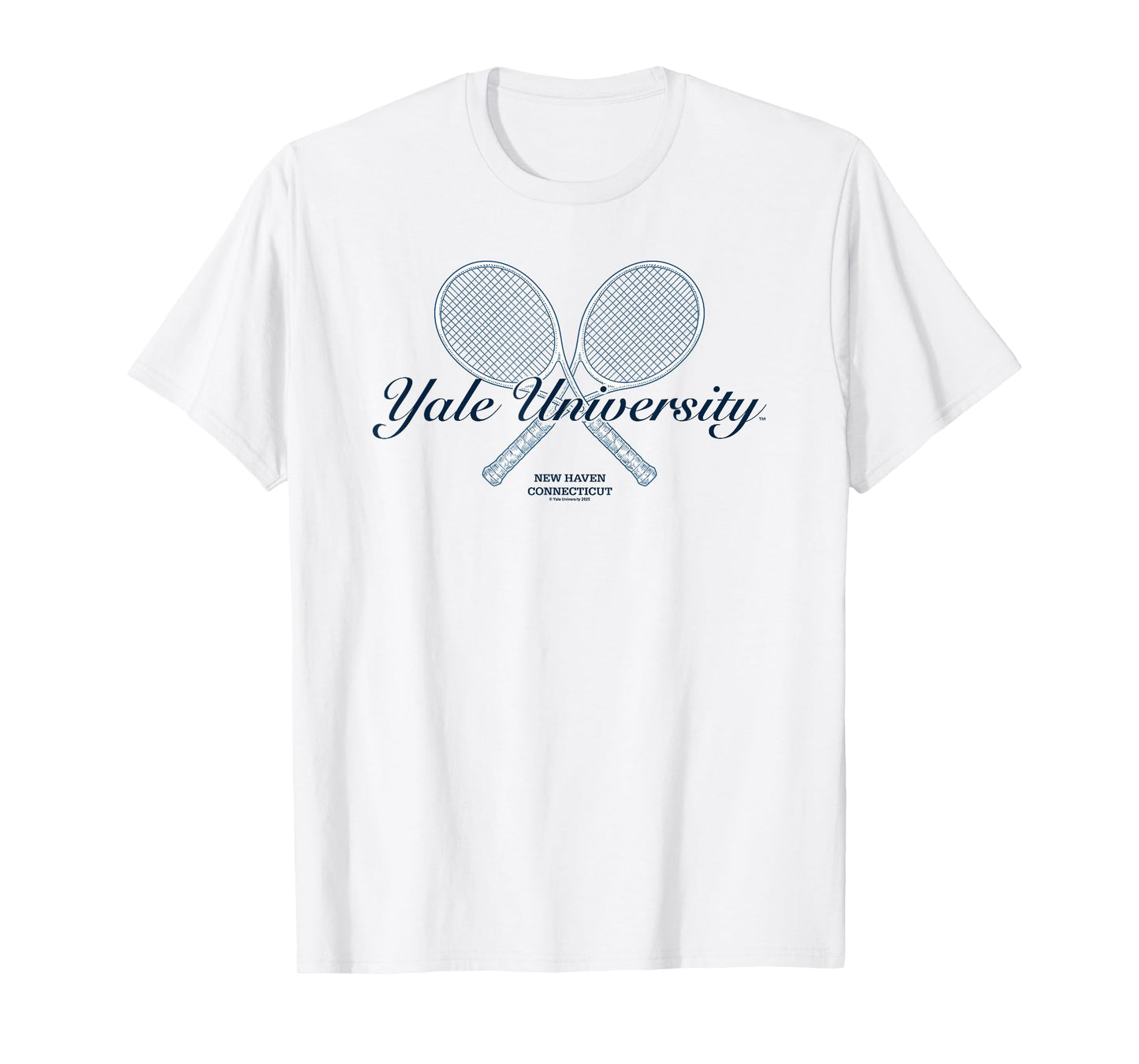 Yale University New Haven Connecticut Tennis Team Logo T-Shirt