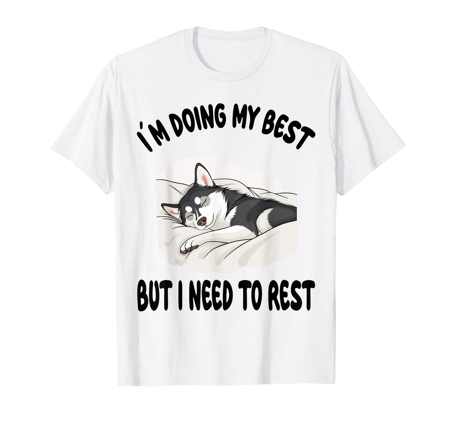 Husky Official Sleepshirt Pajamas Nightgown T-Shirt