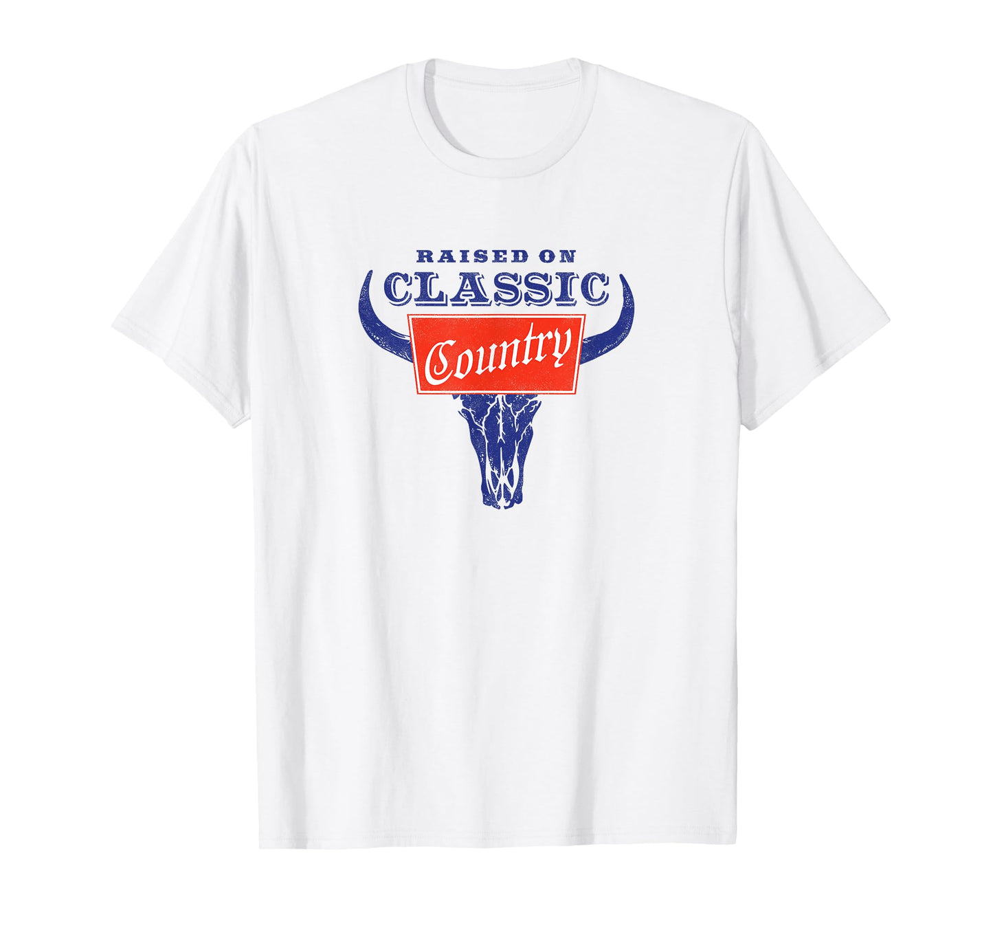 Raised on Classic Country Music, Western Traditions T-Shirt