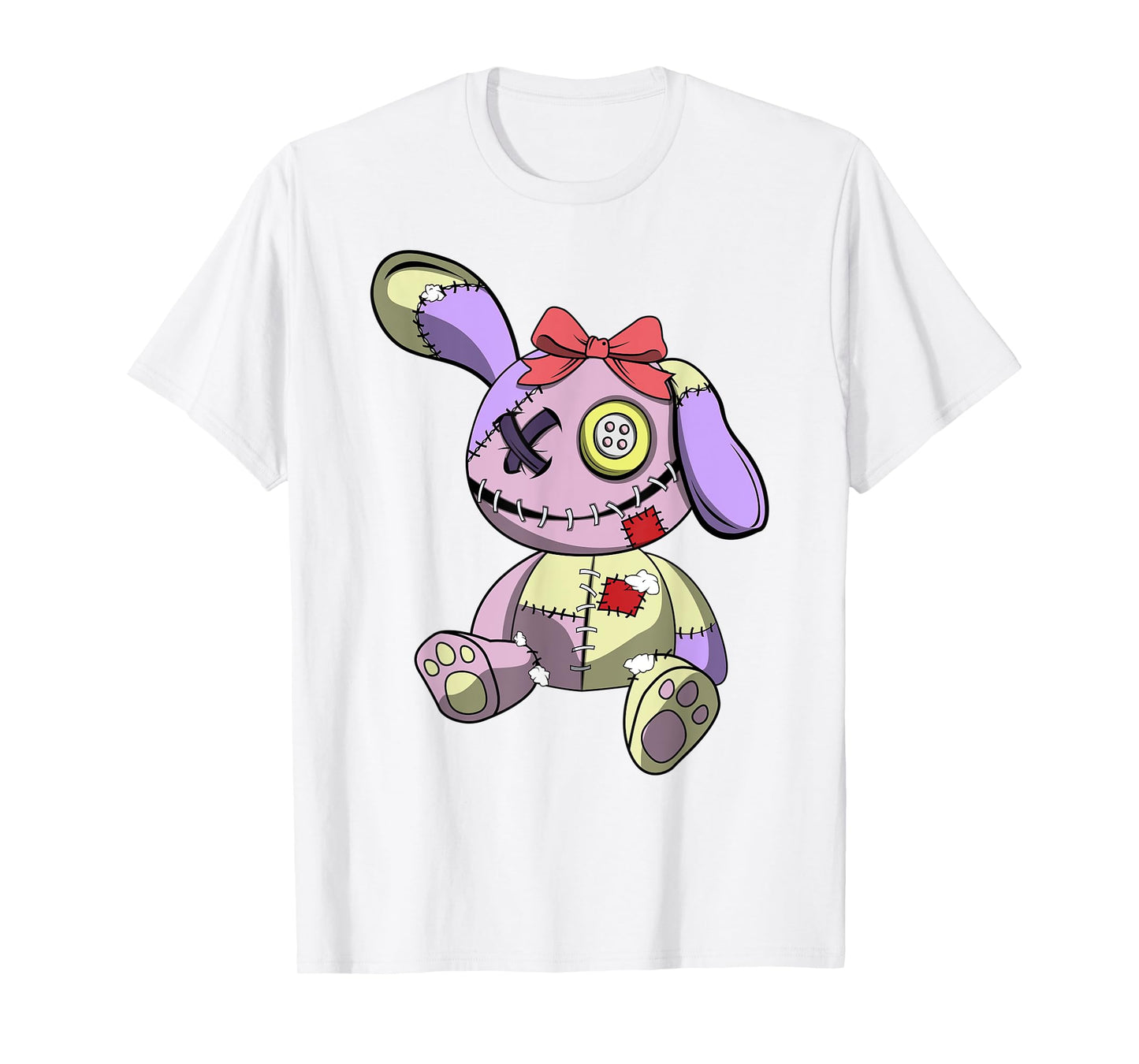 Japanese Kawaii Pastel Goth Cute Creepy Teddy Bear - Creepy T-Shirt