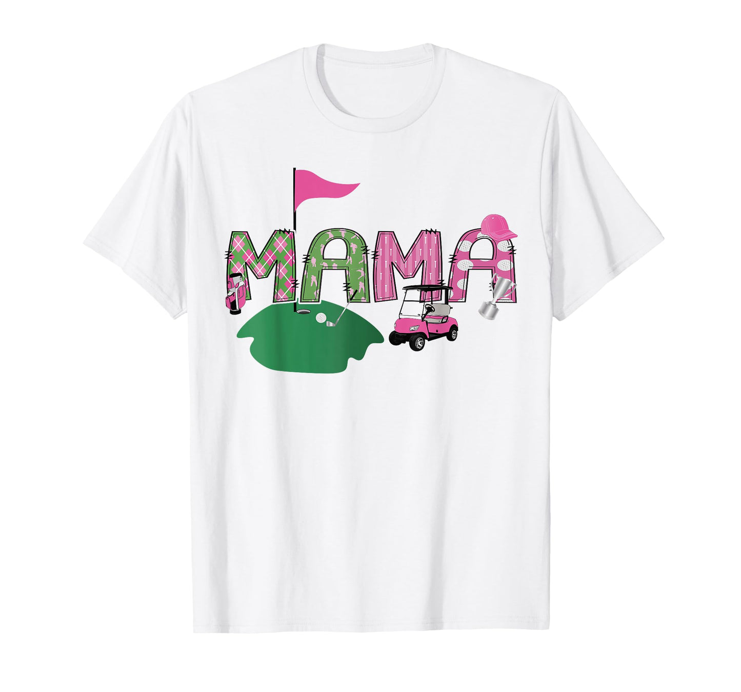 Golf Mama Hole In One Golf 1St Birthday Party T-Shirt