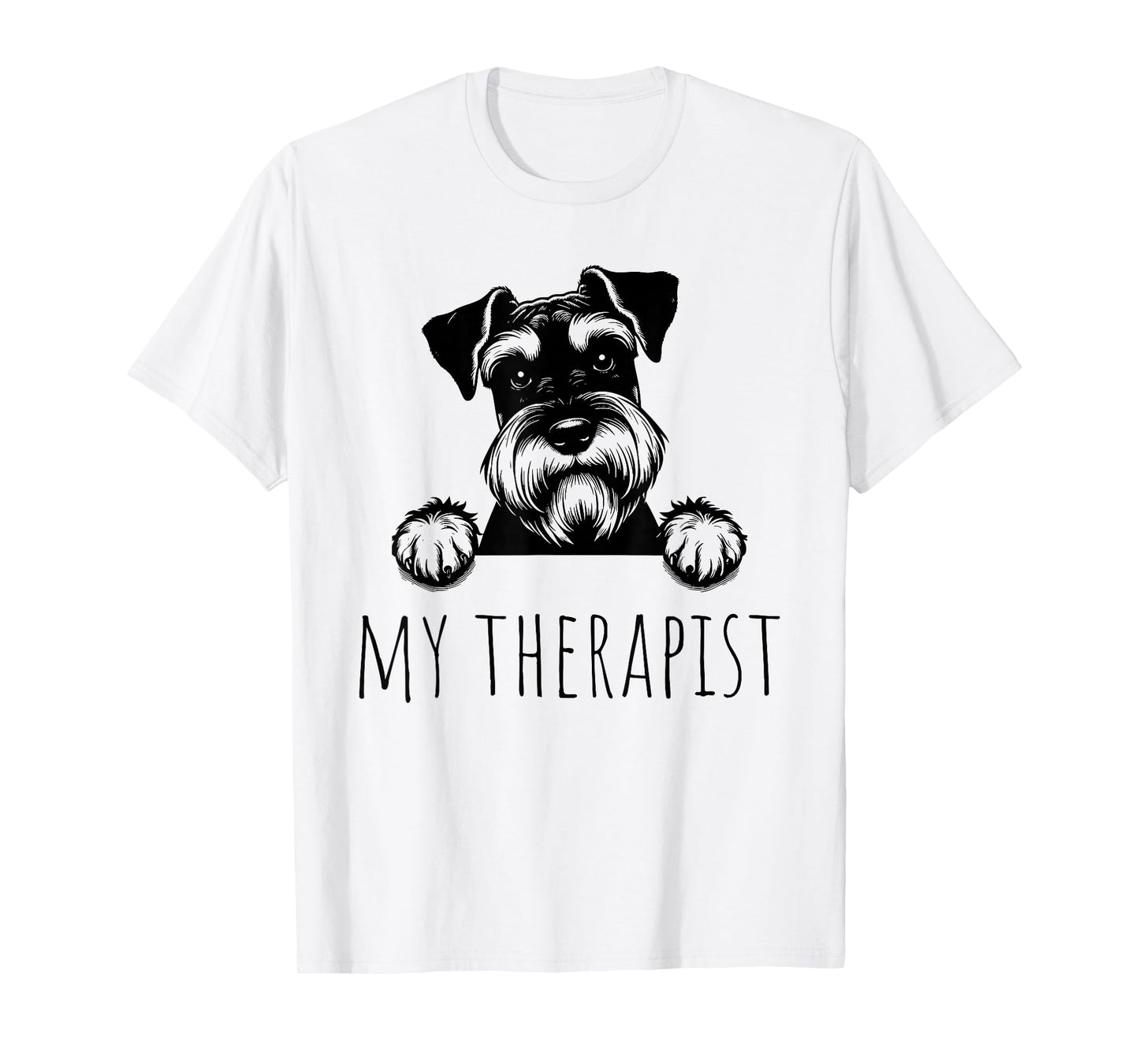 Miniature Schnauzer Funny Dog Owner T-Shirt