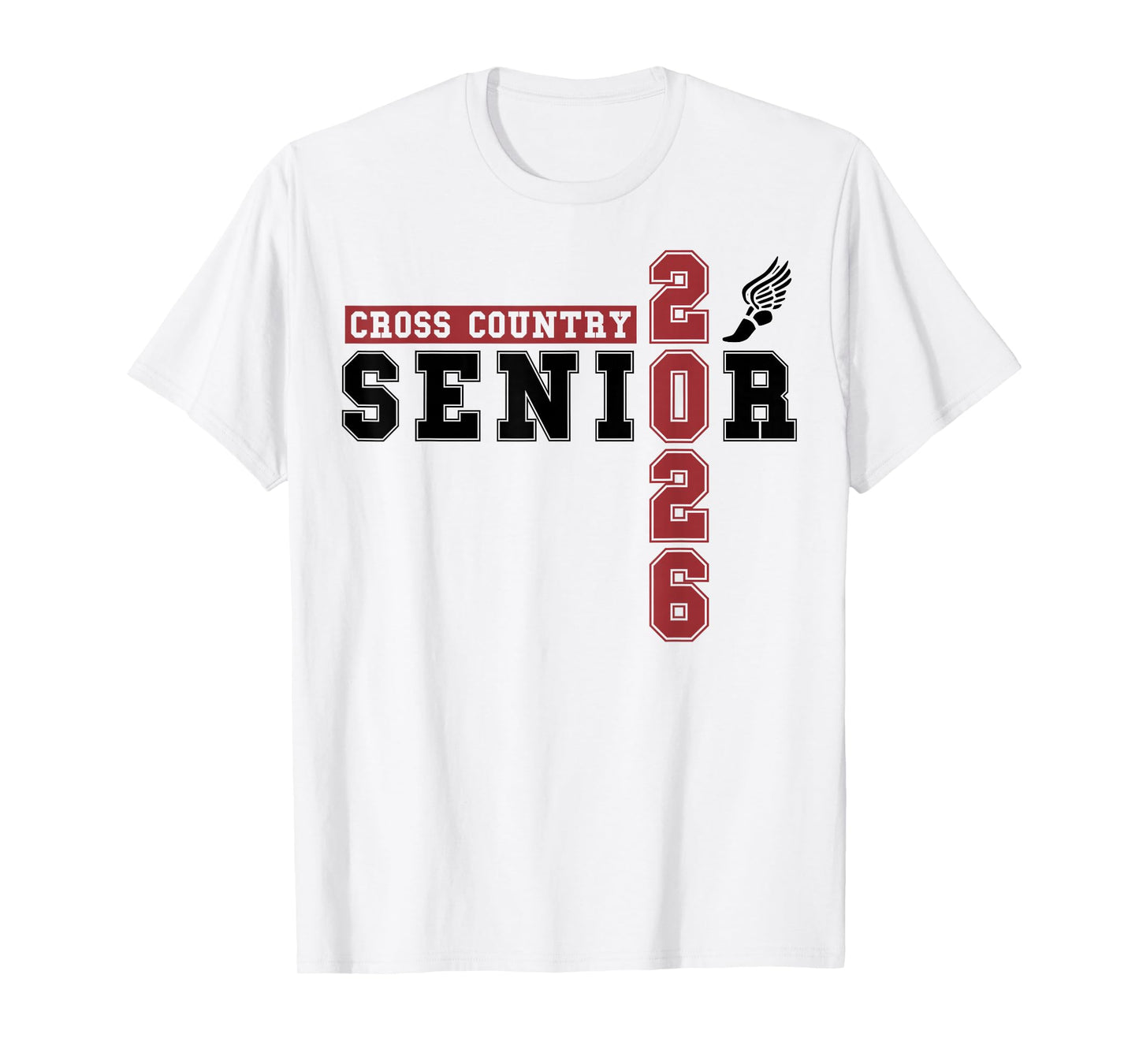Cross Country Senior Night XC Senior 2026 Graduation 90 T-Shirt