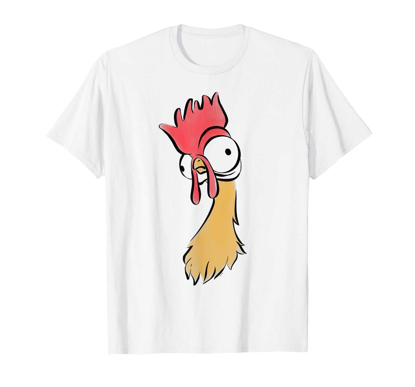 Disney Moana Heihei Rooster Chicken Big Face Costume T-Shirt