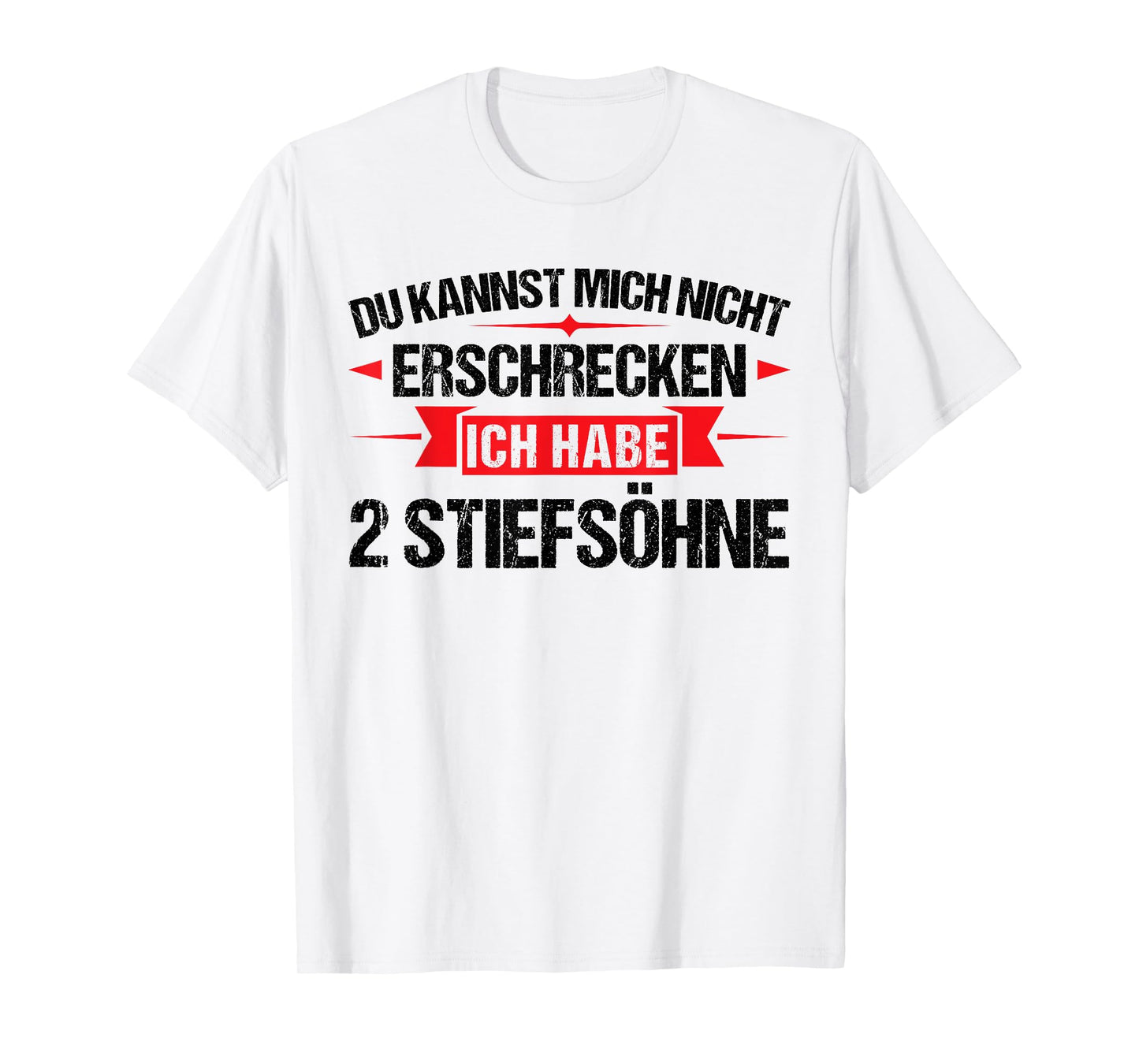 I Have 2 Stepsons Stepdad Bonus Dad T-Shirt