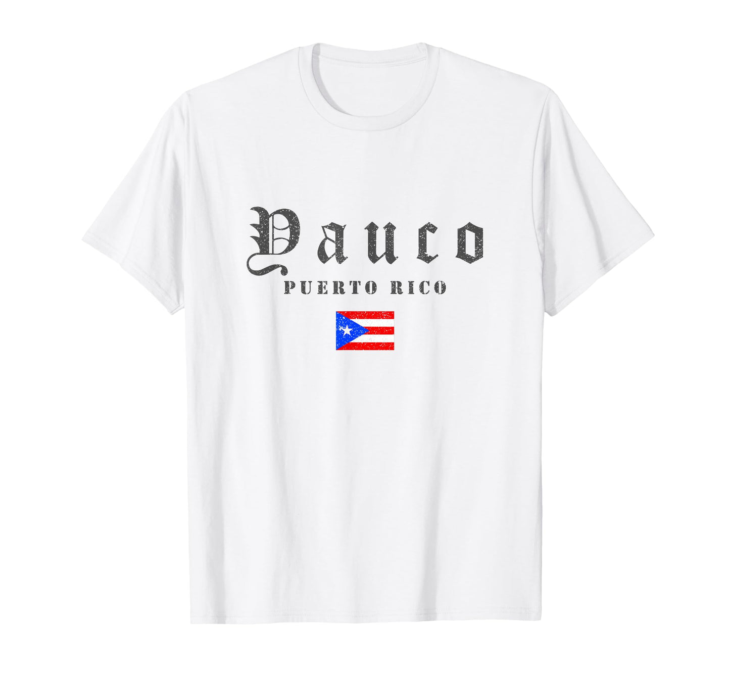 Vintage Yauco Puerto Rico Flag Pride Home Root Travel T-Shirt