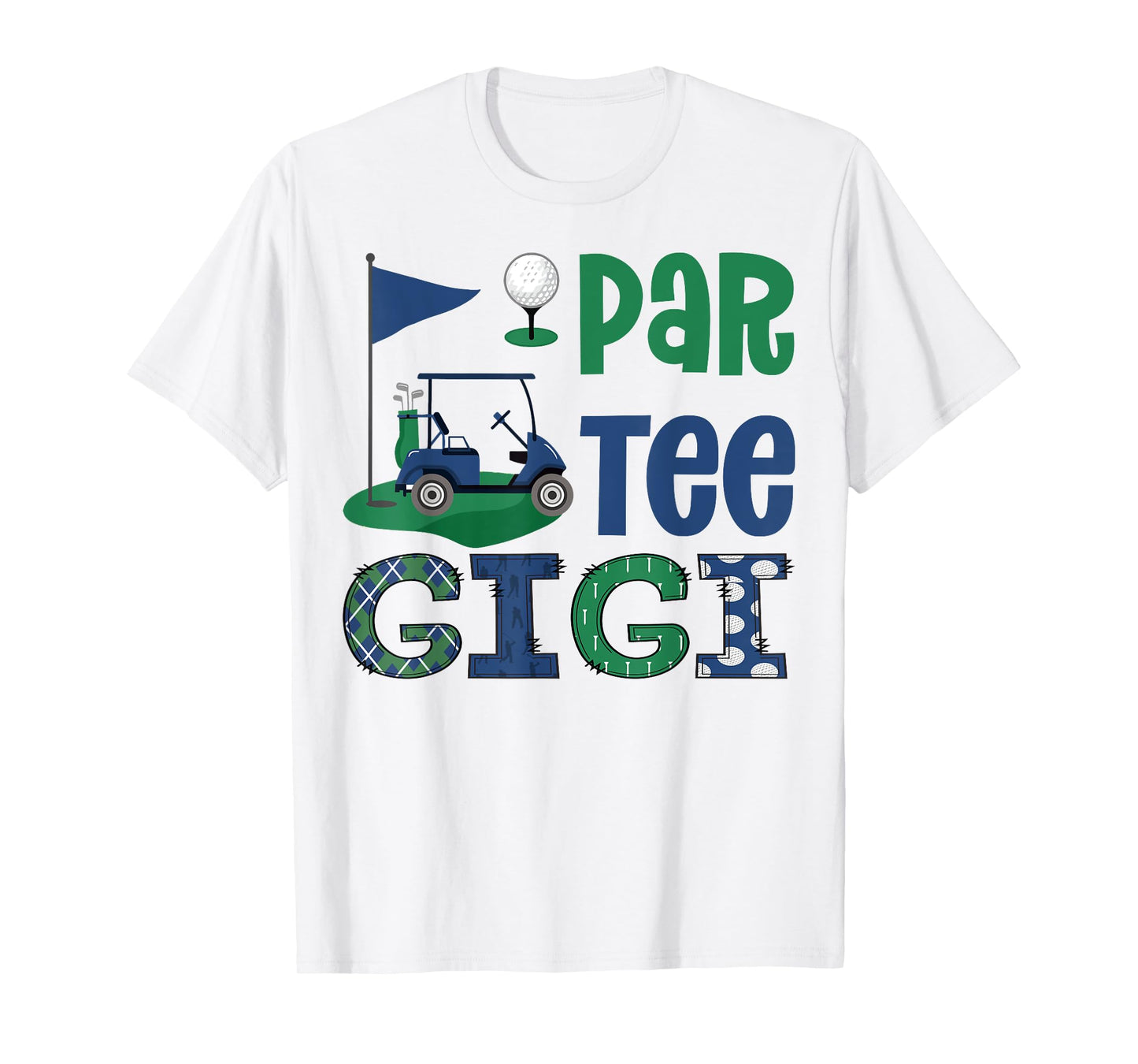 Par-Tee Gigi Golf Lover Birthday Party Family Matching T-Shirt