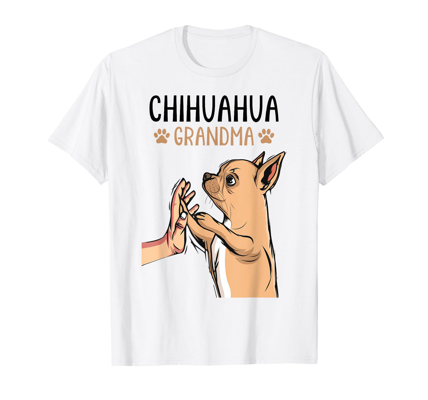 Chihuahua Grandma Funny Dog Mother´s Day Women T-Shirt