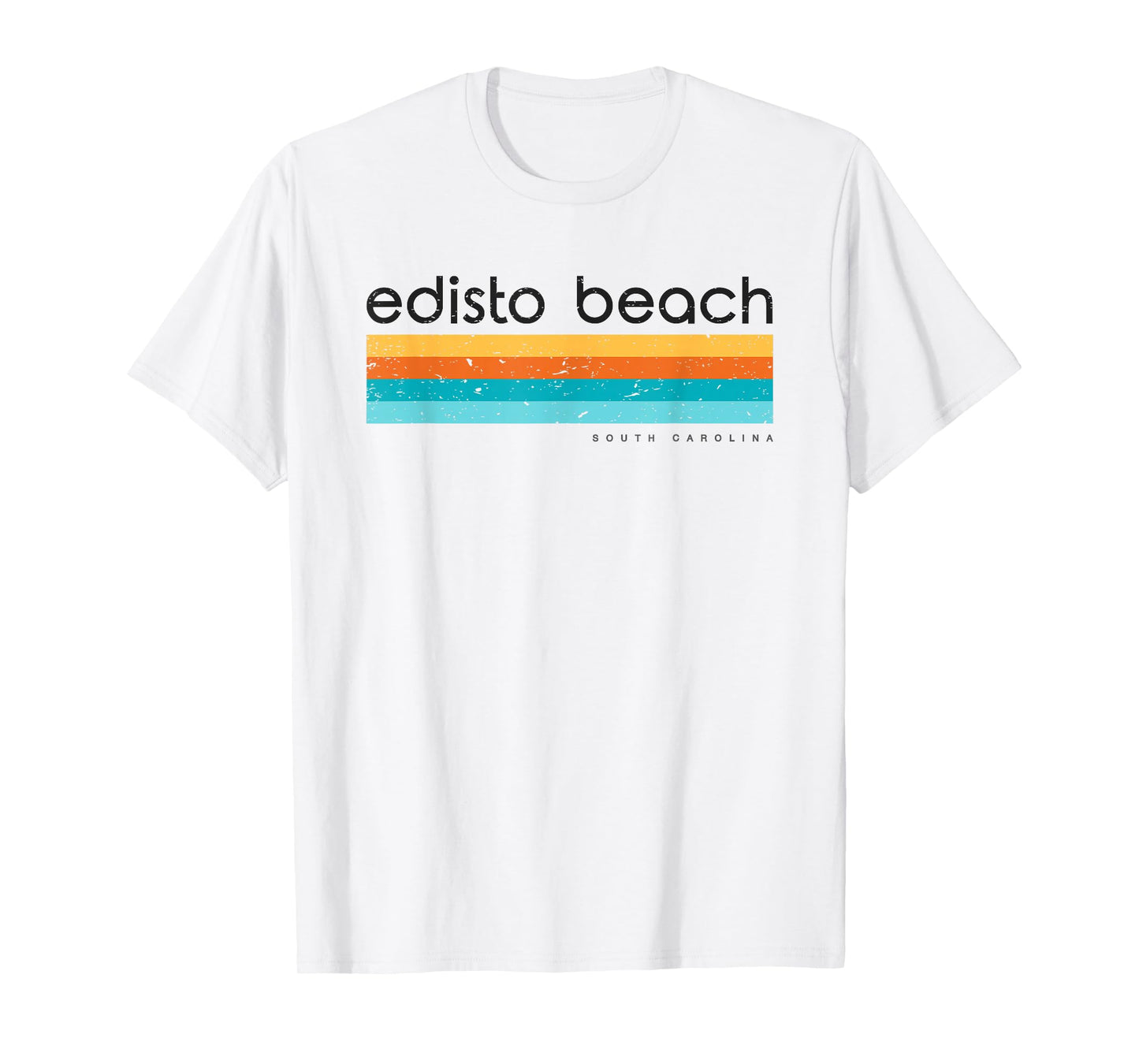 Retro Edisto Beach South Carolina Vintage Design T-Shirt