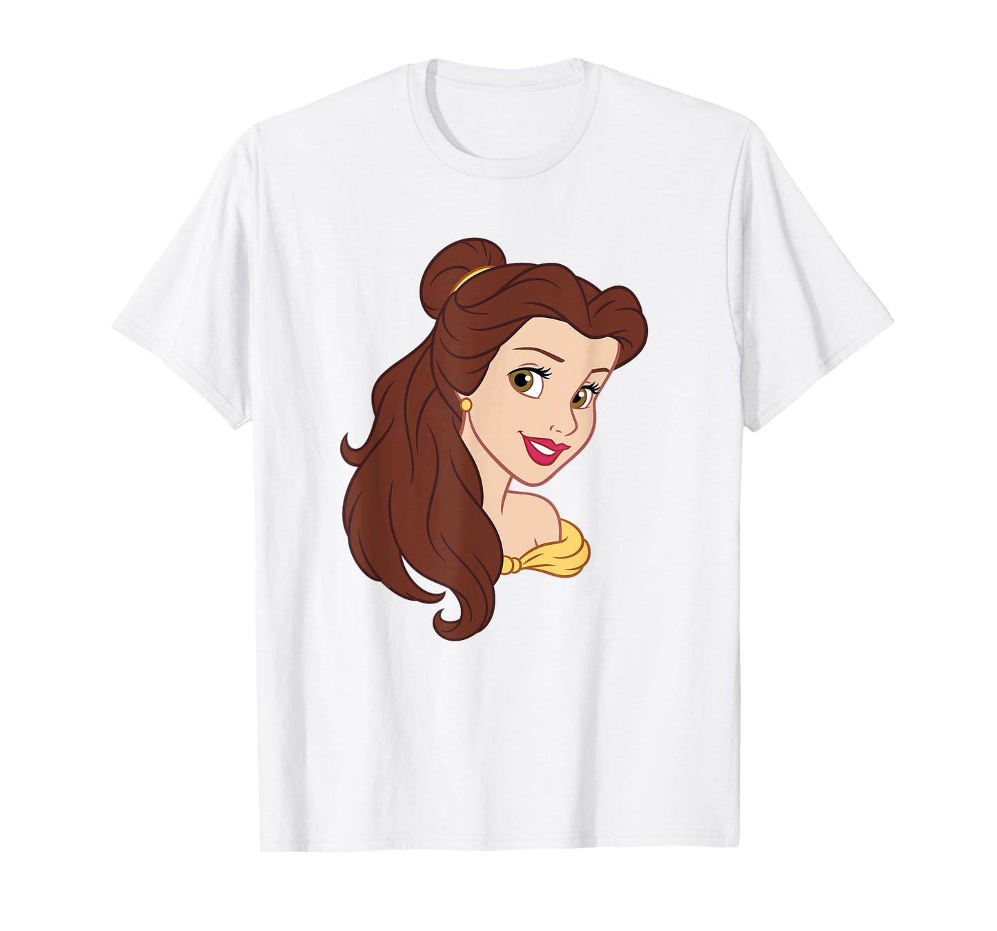 Disney Beauty and the Beast Princess Belle Big Face Costume T-Shirt