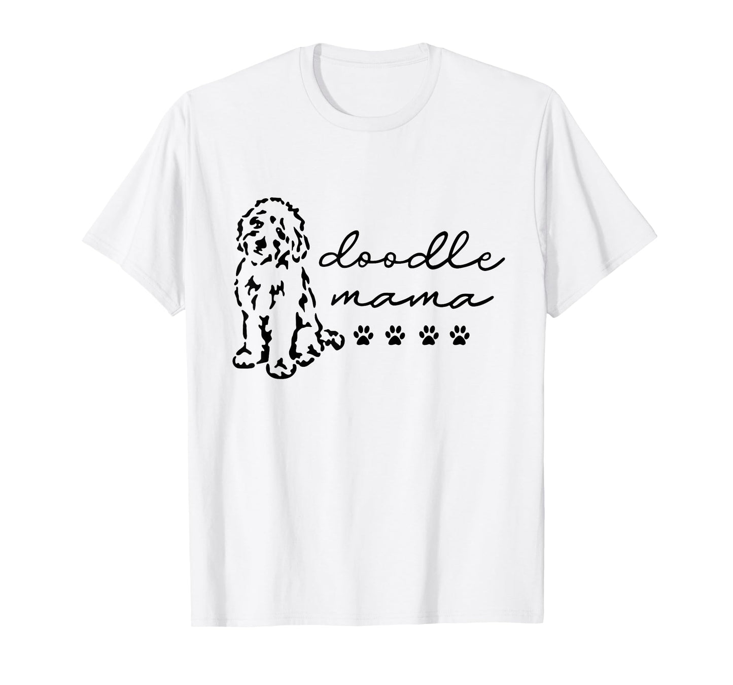 Doodle Mama Labradoodle Golden Gift Doodle Dog Lover Mom T-Shirt