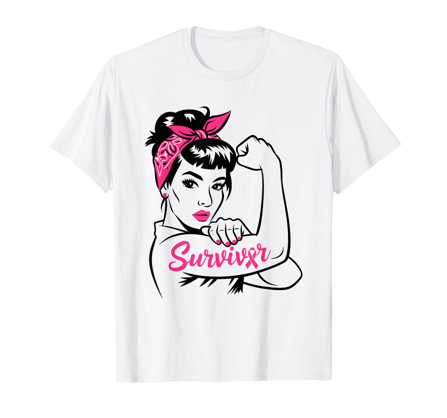 Breast Cancer Survivor Pink Awareness T-Shirt