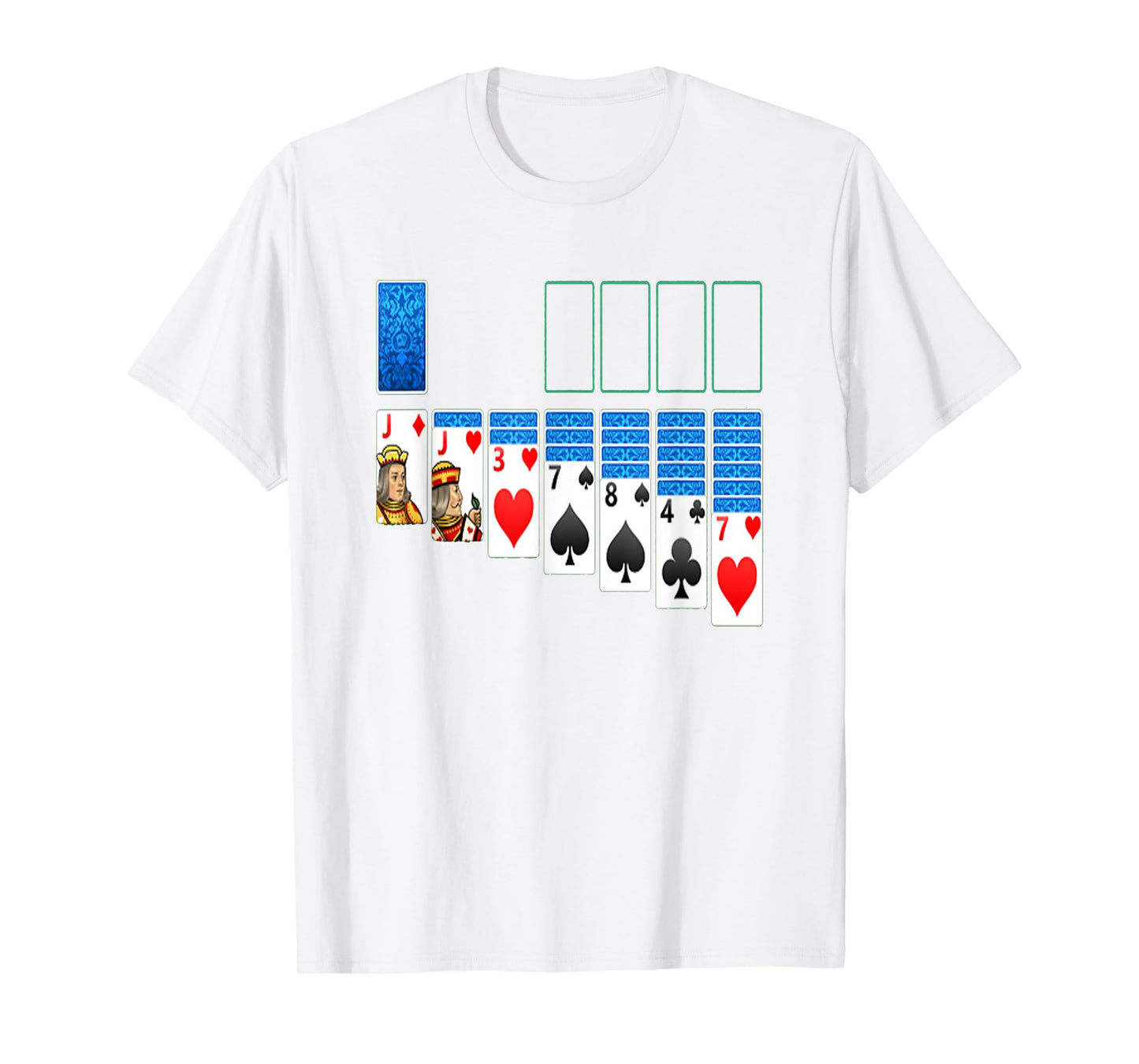 Solitaire Game Costume Board Games Halloween Costume Gift T-Shirt