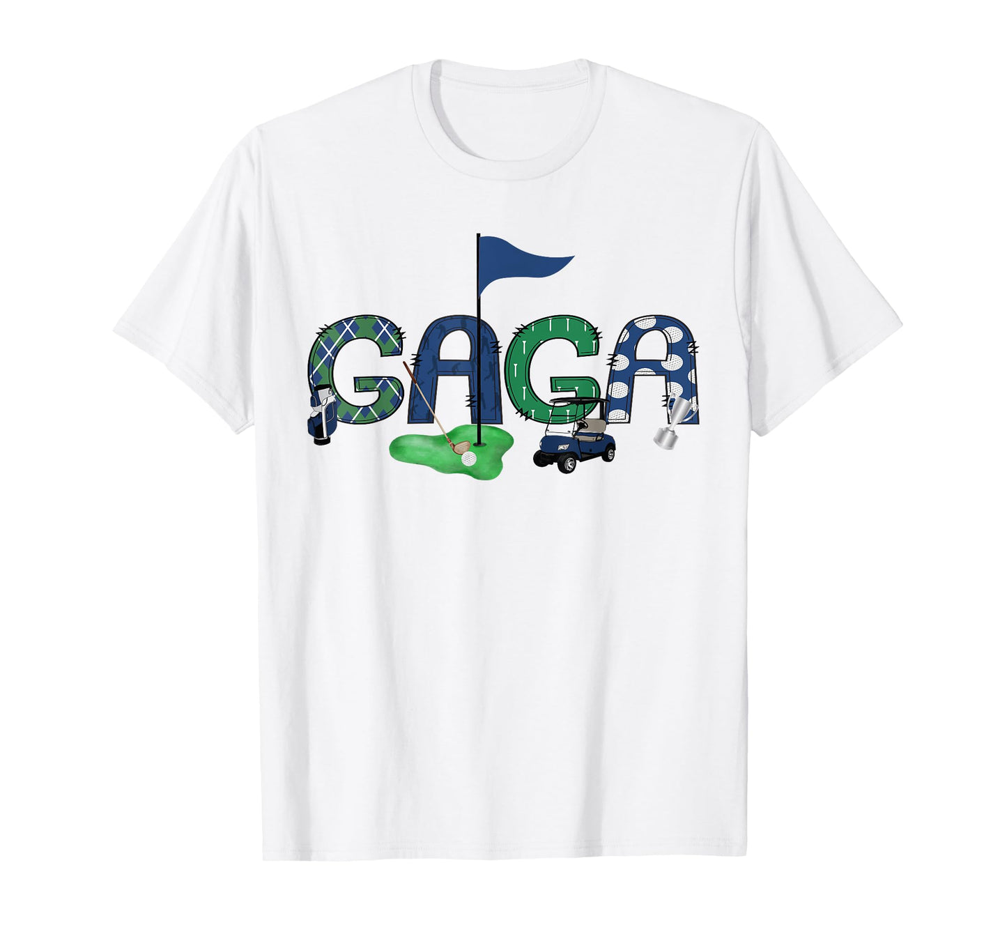 Gaga Of The Birthday Boy Hole in One Golf Sport Matching T-Shirt