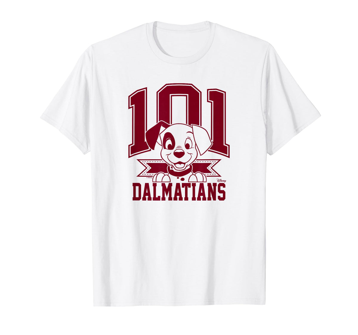 101 Dalmatians - Spot Puppy Character Collegiate T-Shirt