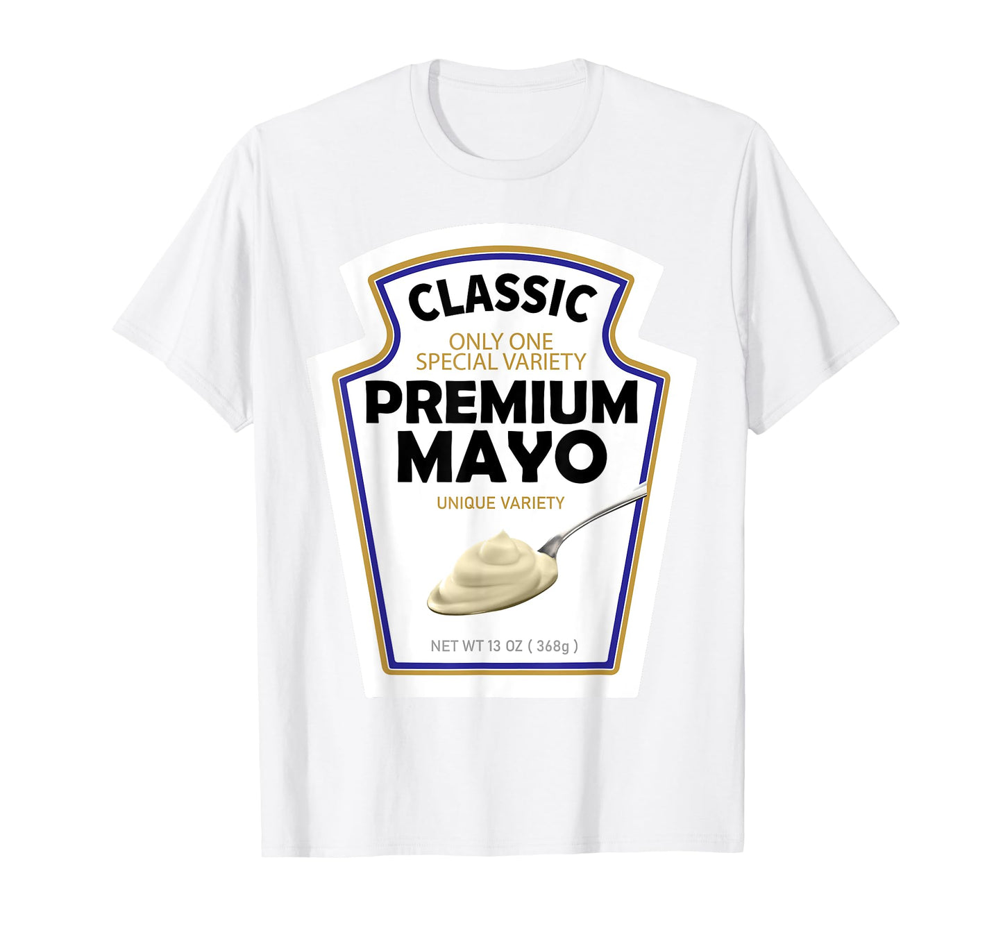 Mayonnaise DIY Costume Matching Couples Groups Halloween T-Shirt