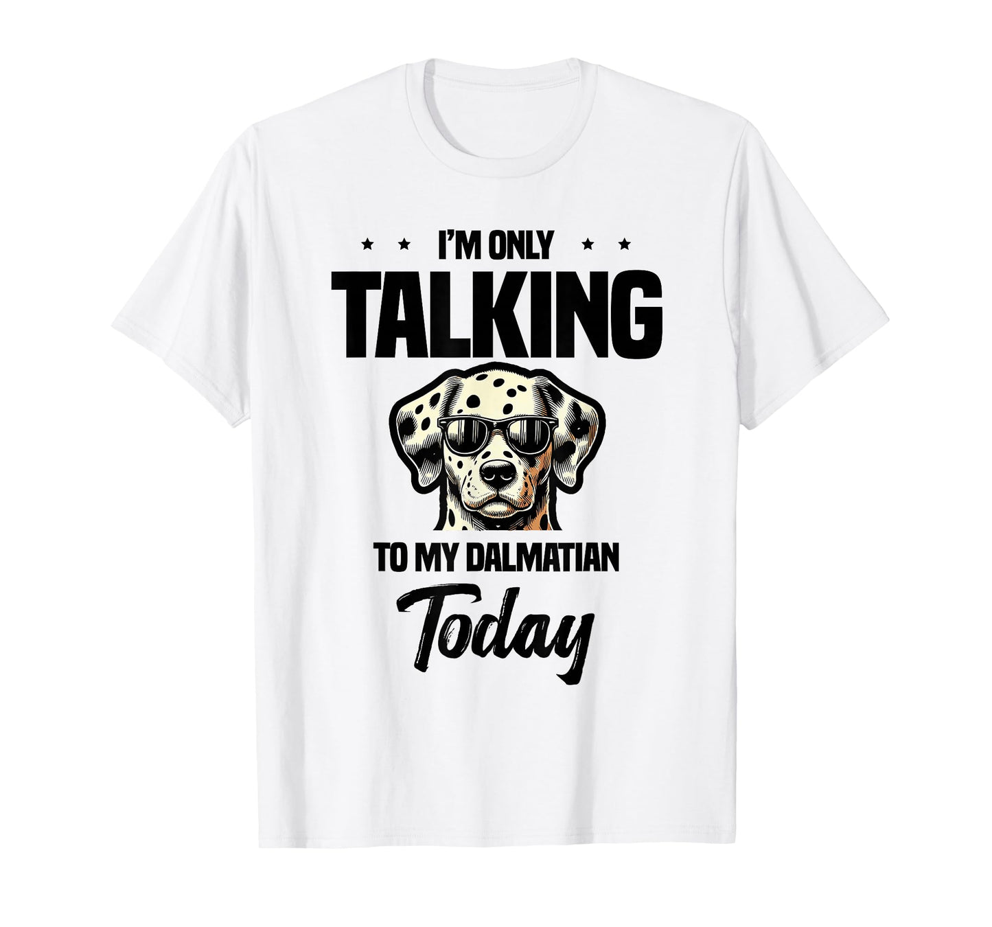 Dalmatian Dog Halloween Costume Funny Love Design T-Shirt