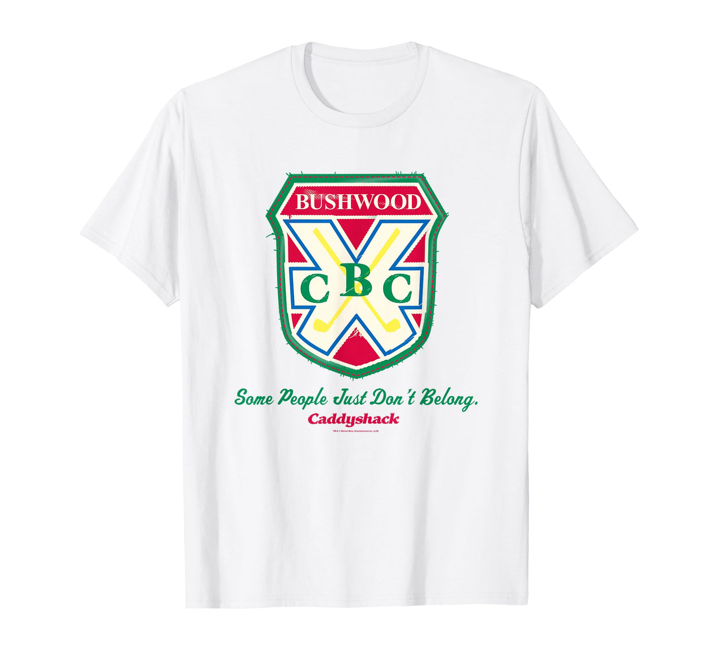 Caddyshack Bushwood CBC Crest T-Shirt
