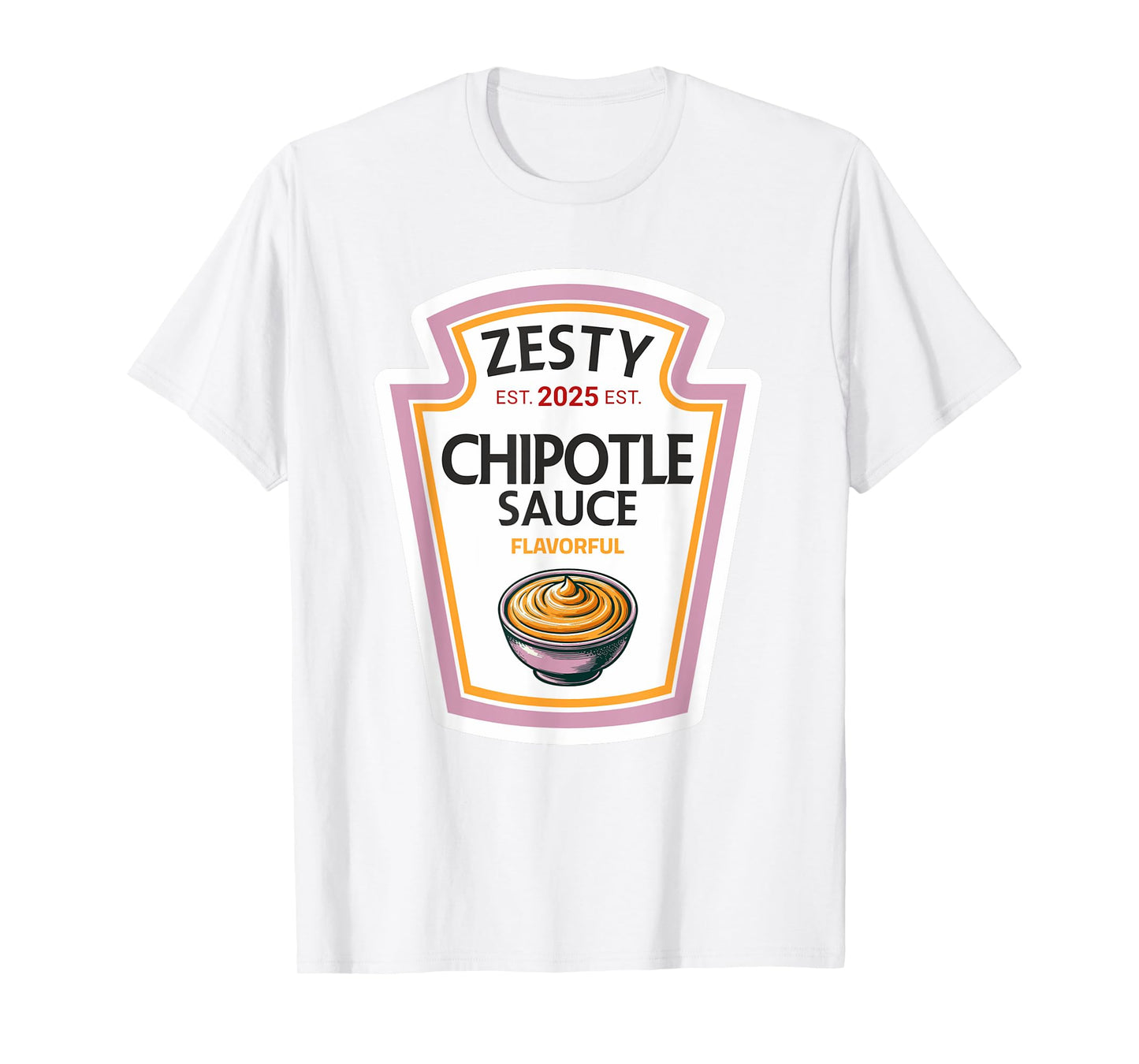 funny halloween shirt 2025 Gift Zesty Chipotle Sauce DIY T-Shirt