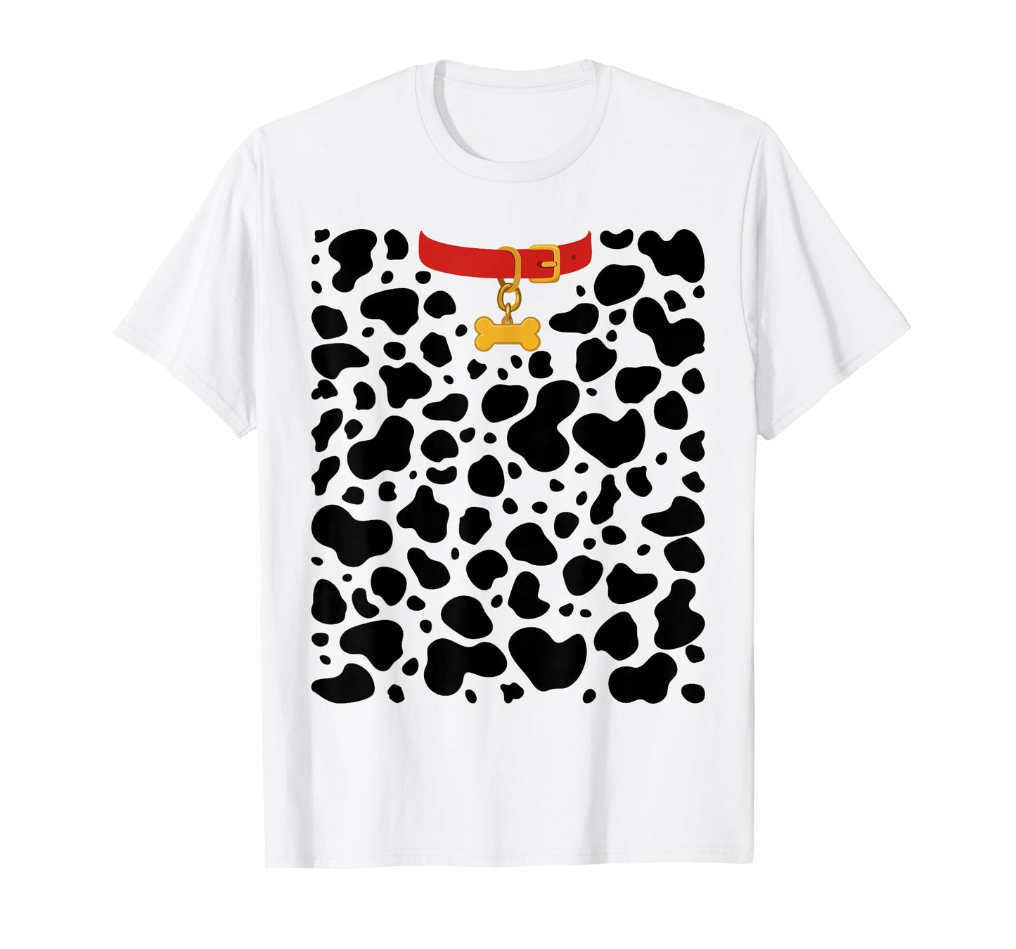 Dalmatian Dog Costume Shirt Adult Kids Dalmatian Costume T-Shirt