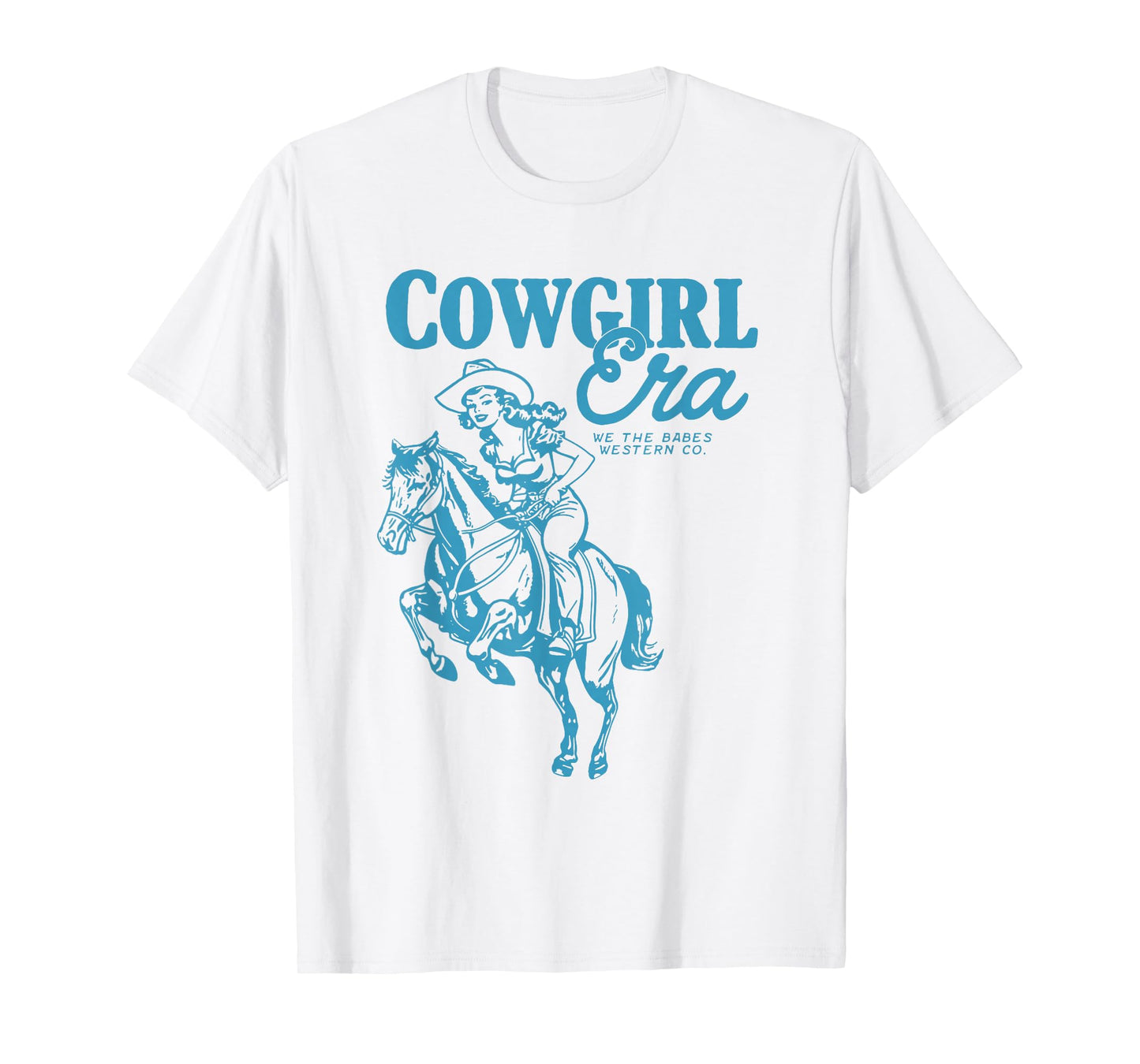 Cowgirl Era Vintage Inspired Western Aesthetic Trendy T-Shirt