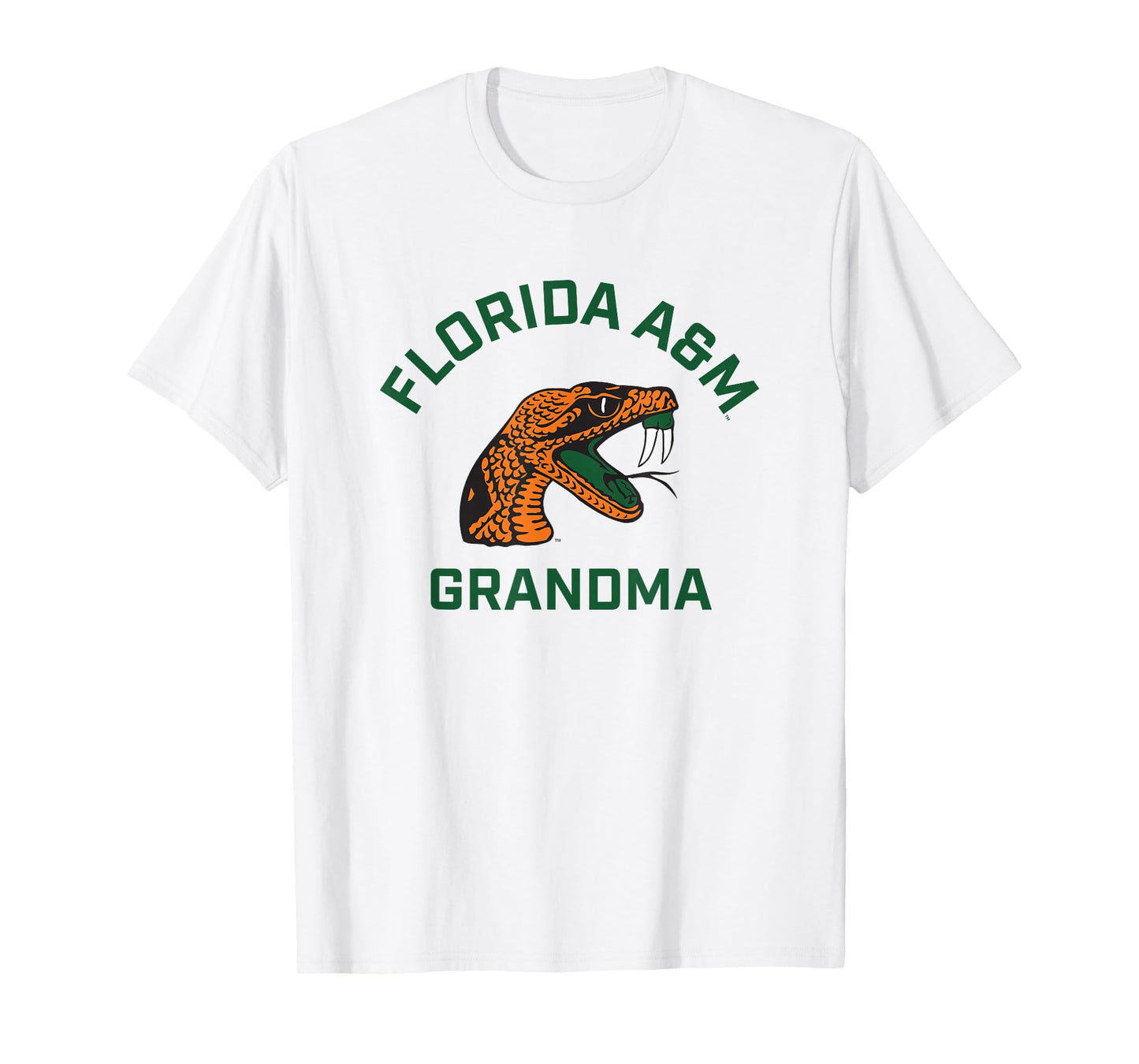 Florida A&M University FAMU Rattlers Arched Grandma T-Shirt