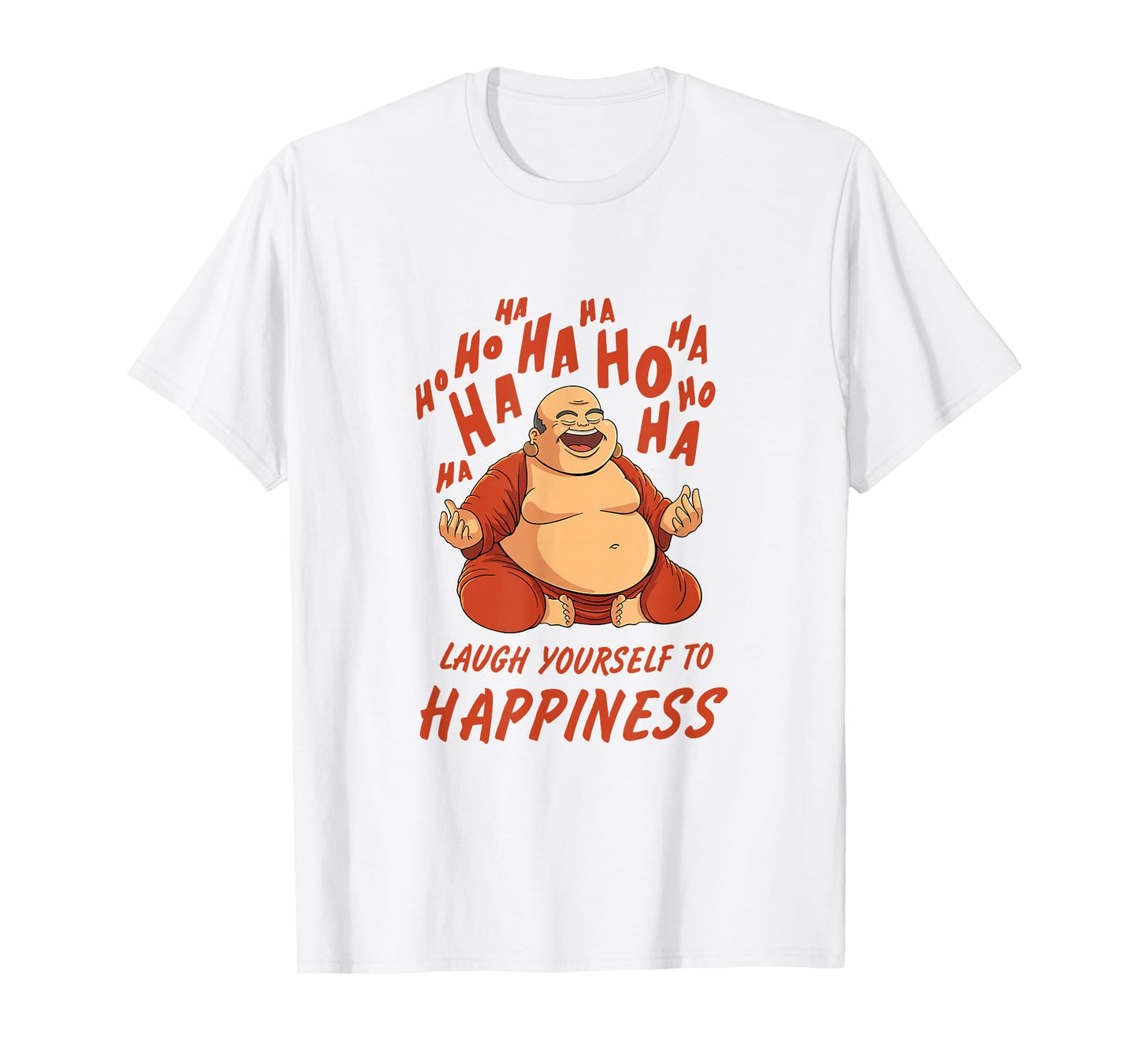 Laughing Meditation Buddha Design for Laughter Yoga Training T-Shirt