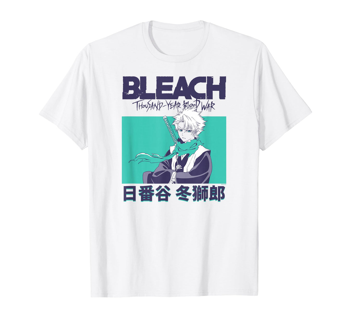 Bleach: Thousand Year Blood War Toshiro Portrait Anime T-Shirt