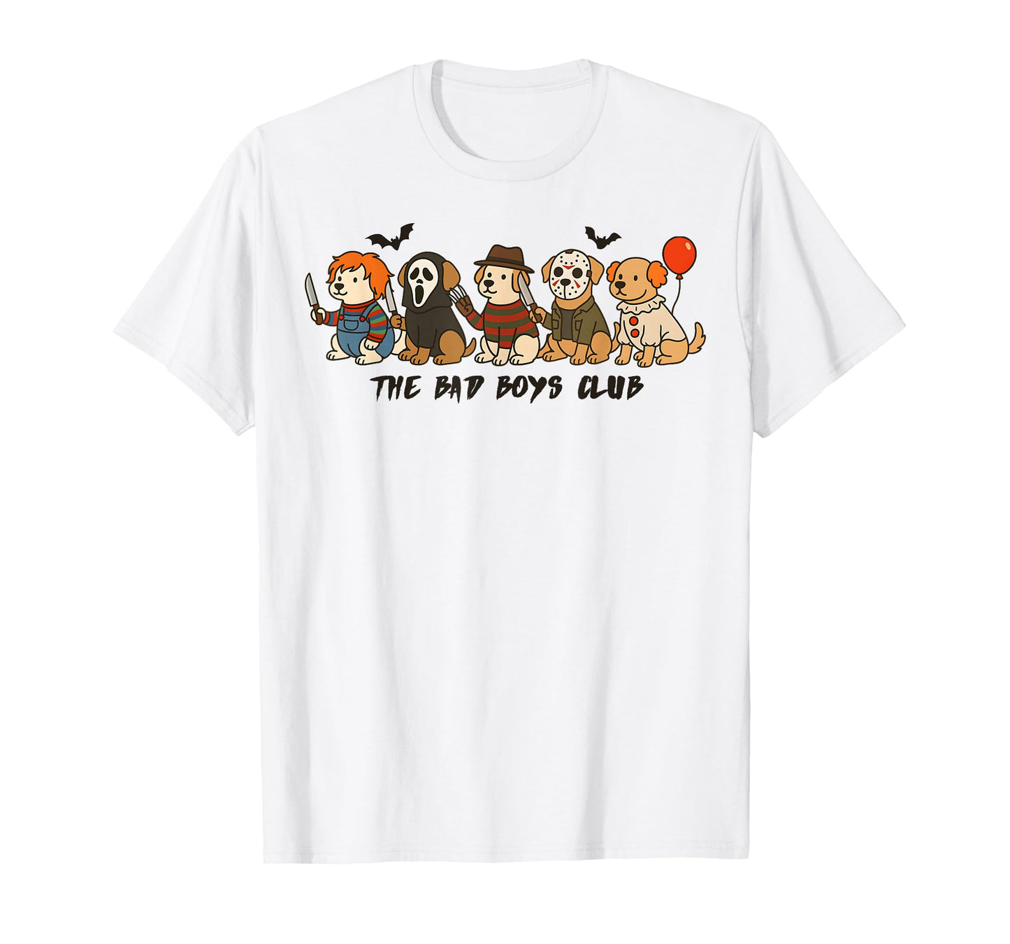 Funny Dogs in Costumes, Horror Movie Dogs, Halloween Dog T-Shirt