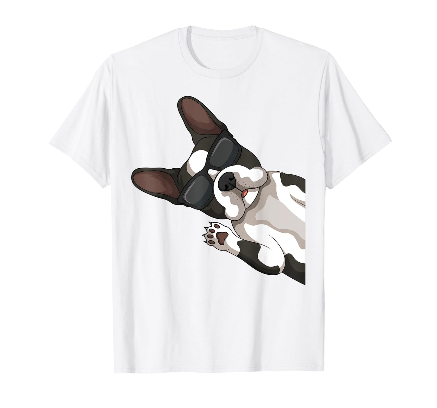 Boston Terrier Bostie Dog Kids Men T-Shirt