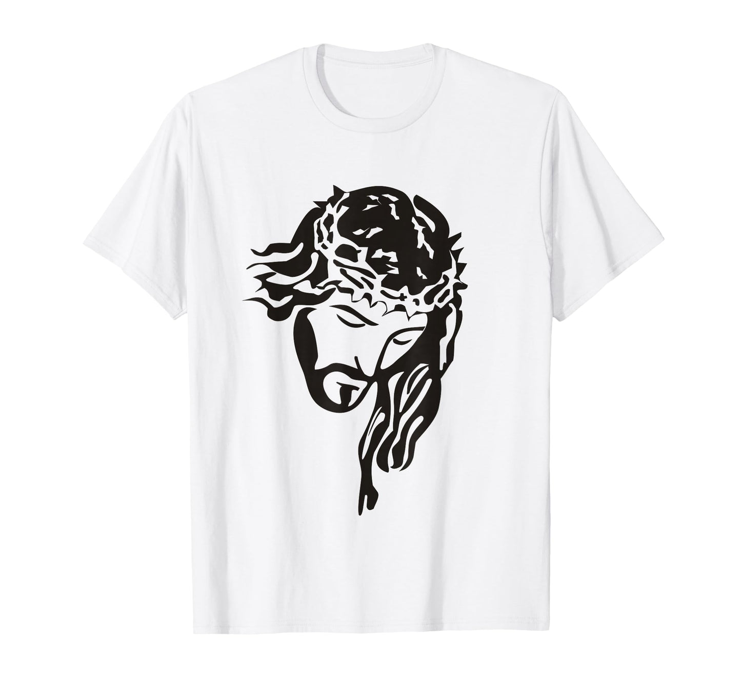 Jesus Christ God Love Face Religion Faith Graphic T-Shirt