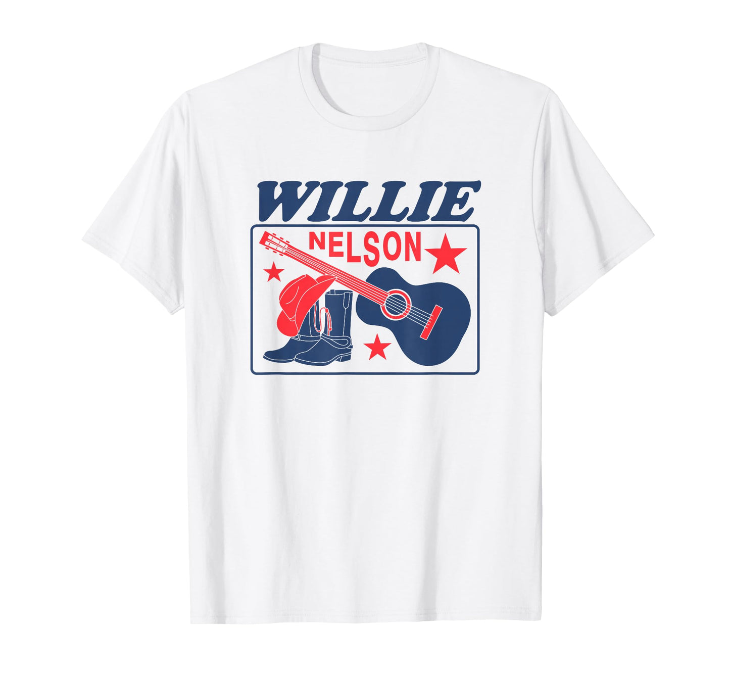 Official Willie Nelson Boots T-Shirt