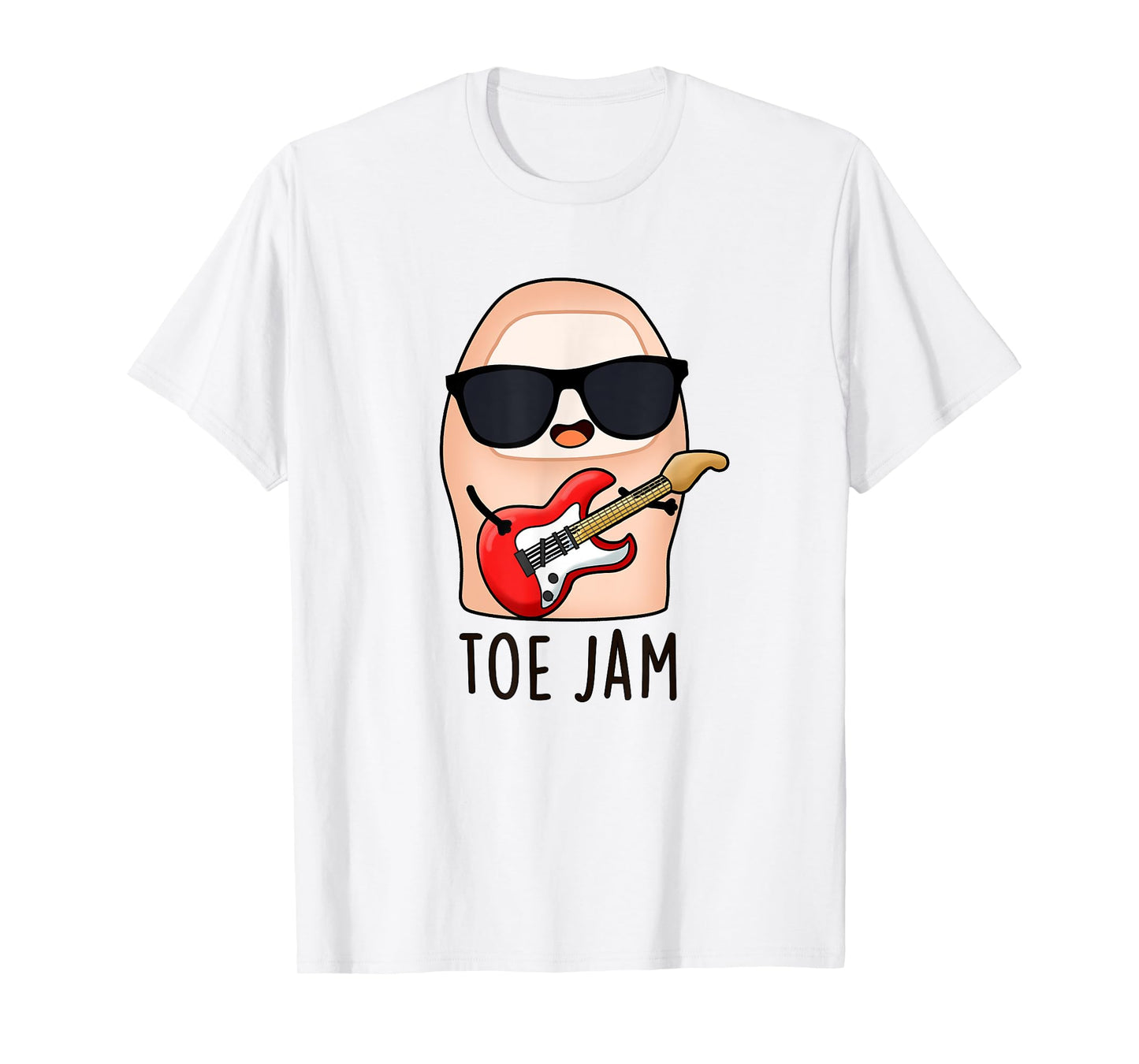 Toe Jam Funny Music Pun T-Shirt
