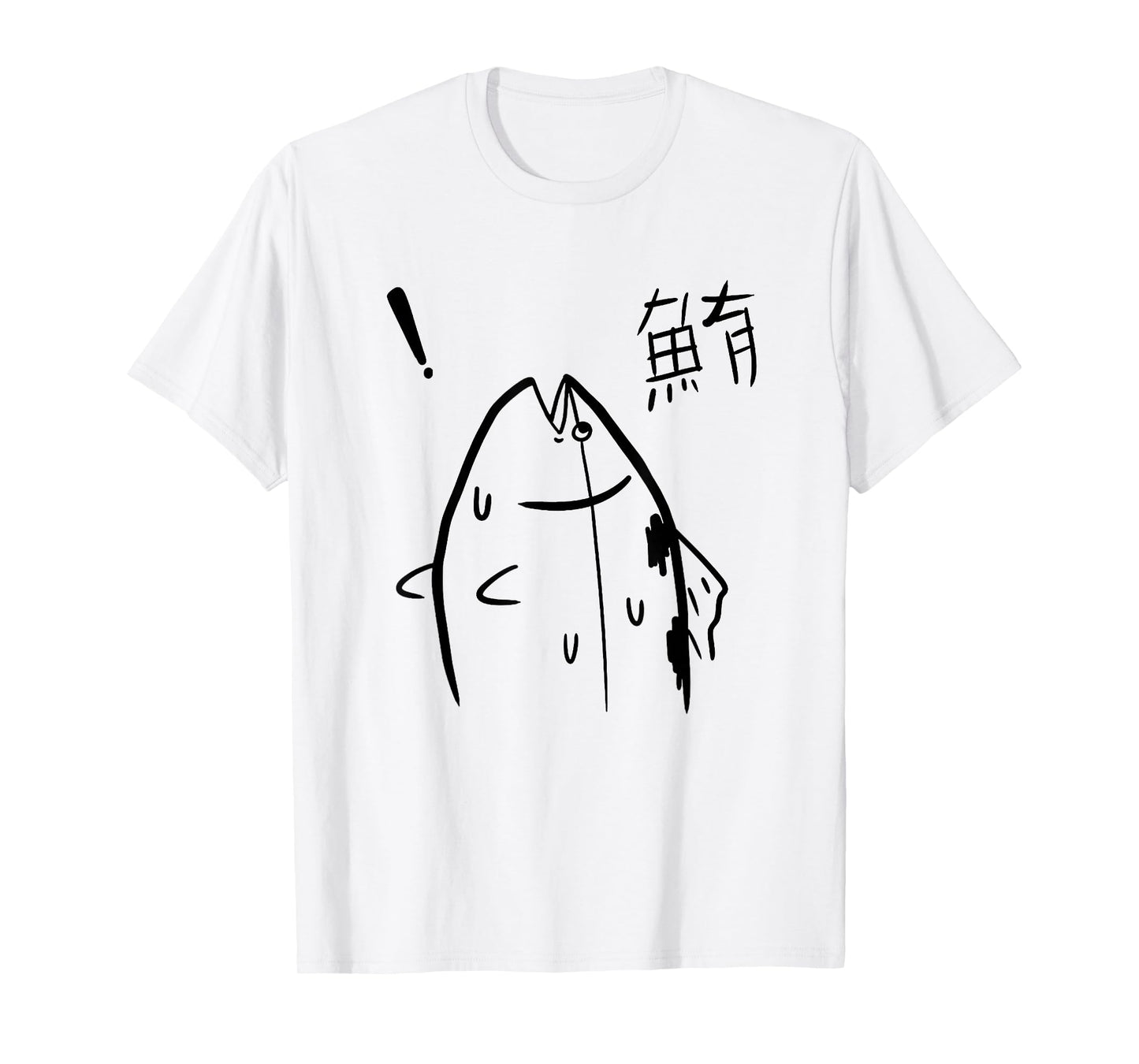 Harajuku Fish Manga Fish Graphic Design T-Shirt