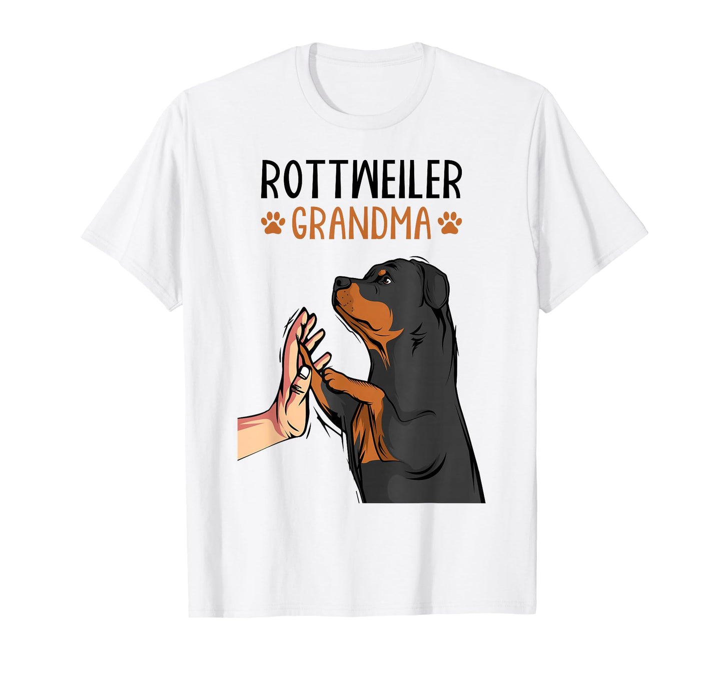 Rottweiler Grandma Rottie Dog Mom Funny Mother´s Day T-Shirt