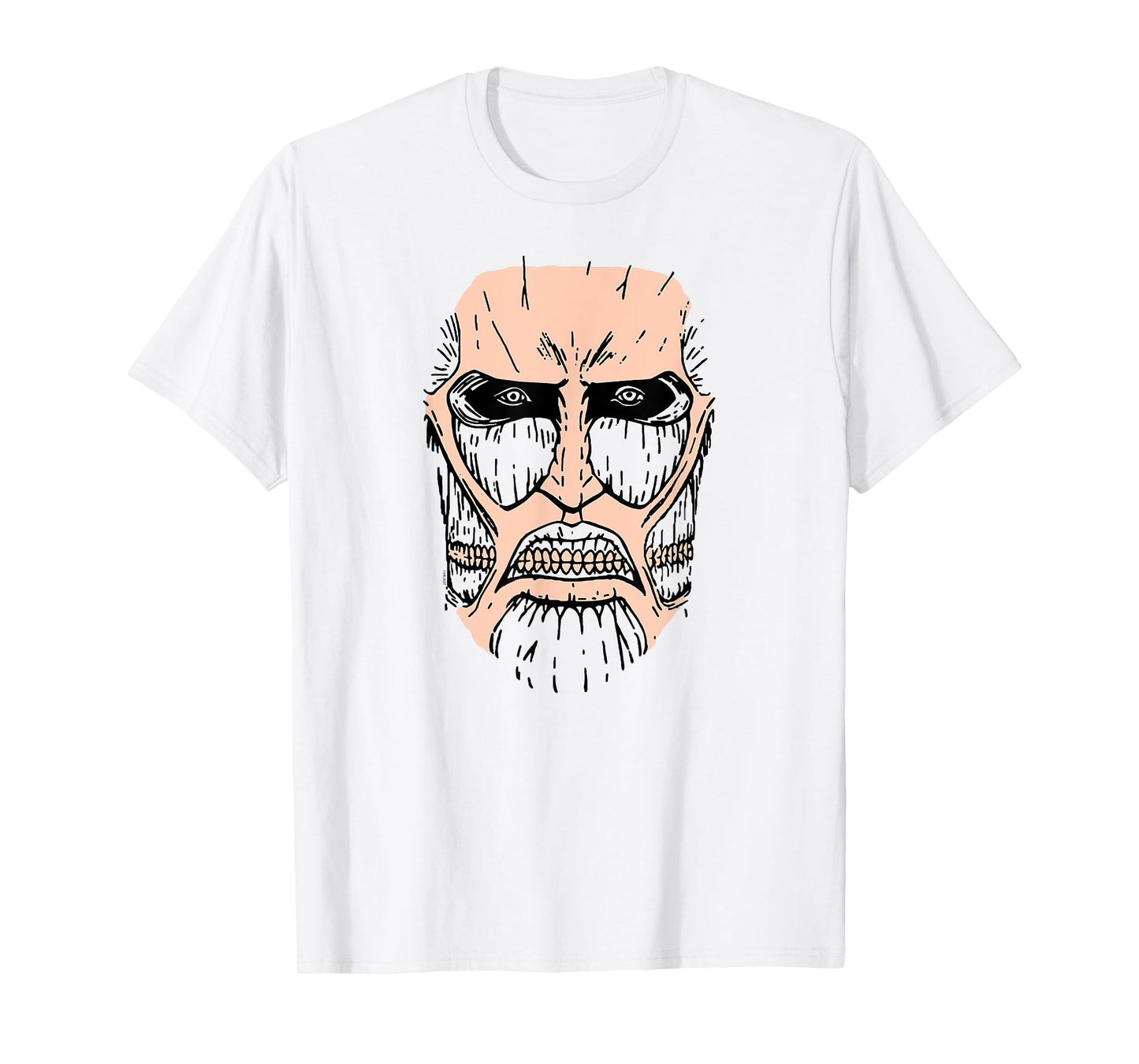 Attack on Titan Colossal Titan Face Costume Anime T-Shirt